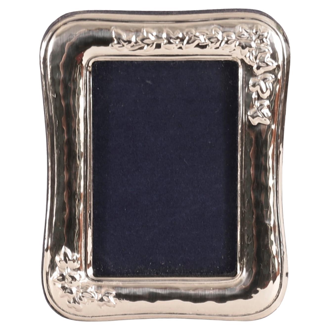 Vintage Small Silver Photo Frame 20th Century