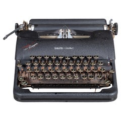 Vintage Smith-Corona Clipper Tragbare Schreibmaschine c.1946