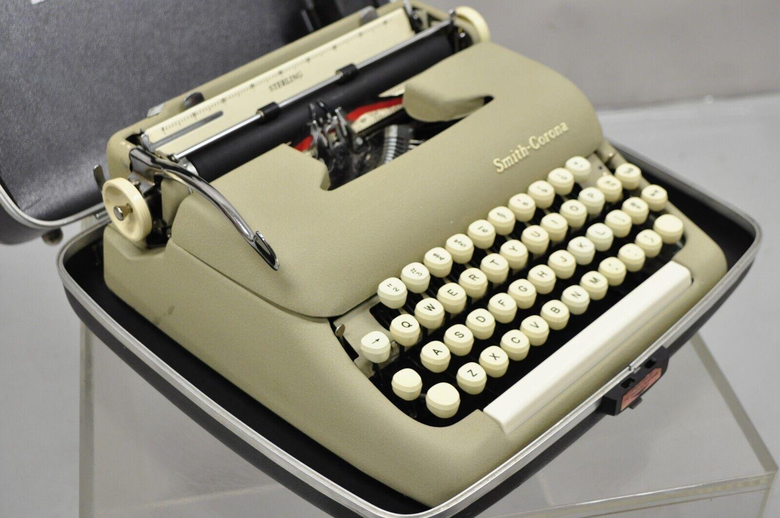 smith corona portable manual typewriter