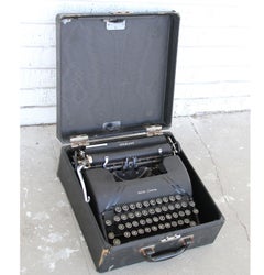 Vintage Smith Corona Typewriter and Case