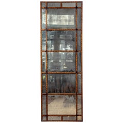 Vintage Smokey Mirrored Panel