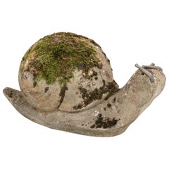 Antique Snail Garden Ornament