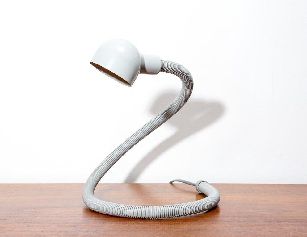 Space Age Vintage Snake Lamp in the Style of Isao Hosoe For Sale
