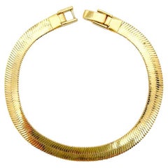 Vintage Snake Link Bracelet 1980s