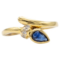 Anillo serpiente vintage - Símbolo victoriano del Amor eterno - Anillo de oro amarillo de 18 quilates