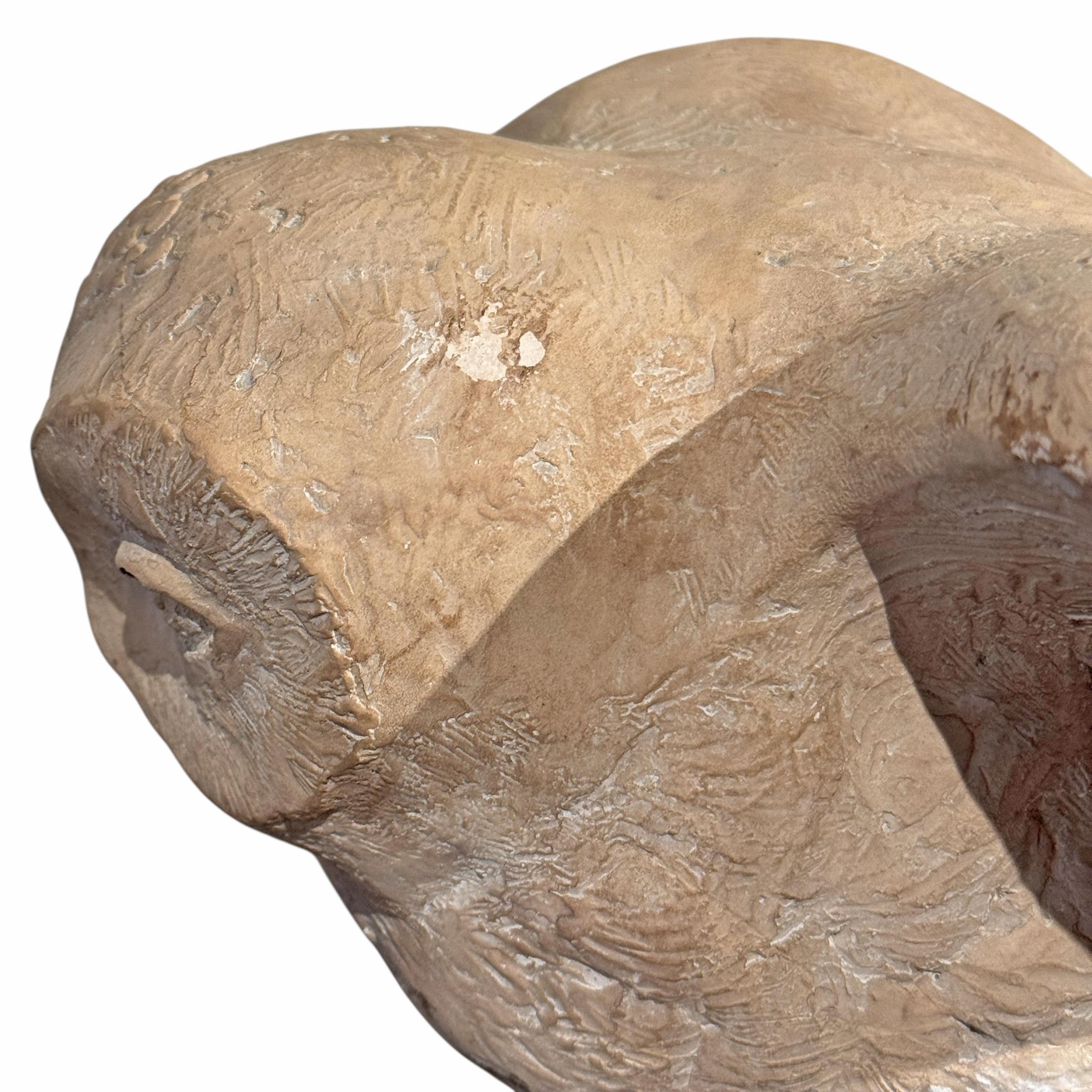 Scultura vintage di gufo delle nevi di Klara Sever in vendita 2