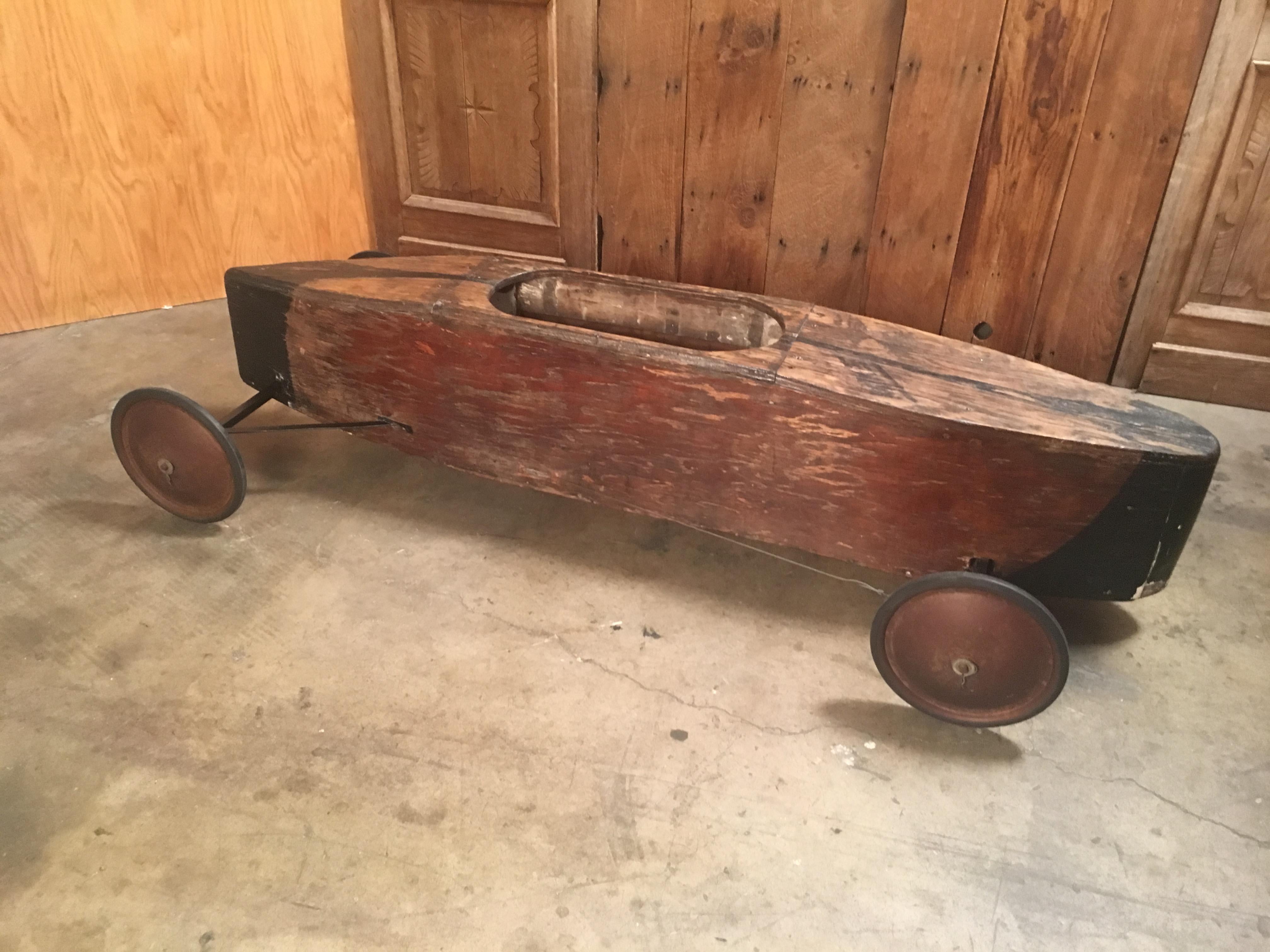 Vintage Soap Box Derby Car 2