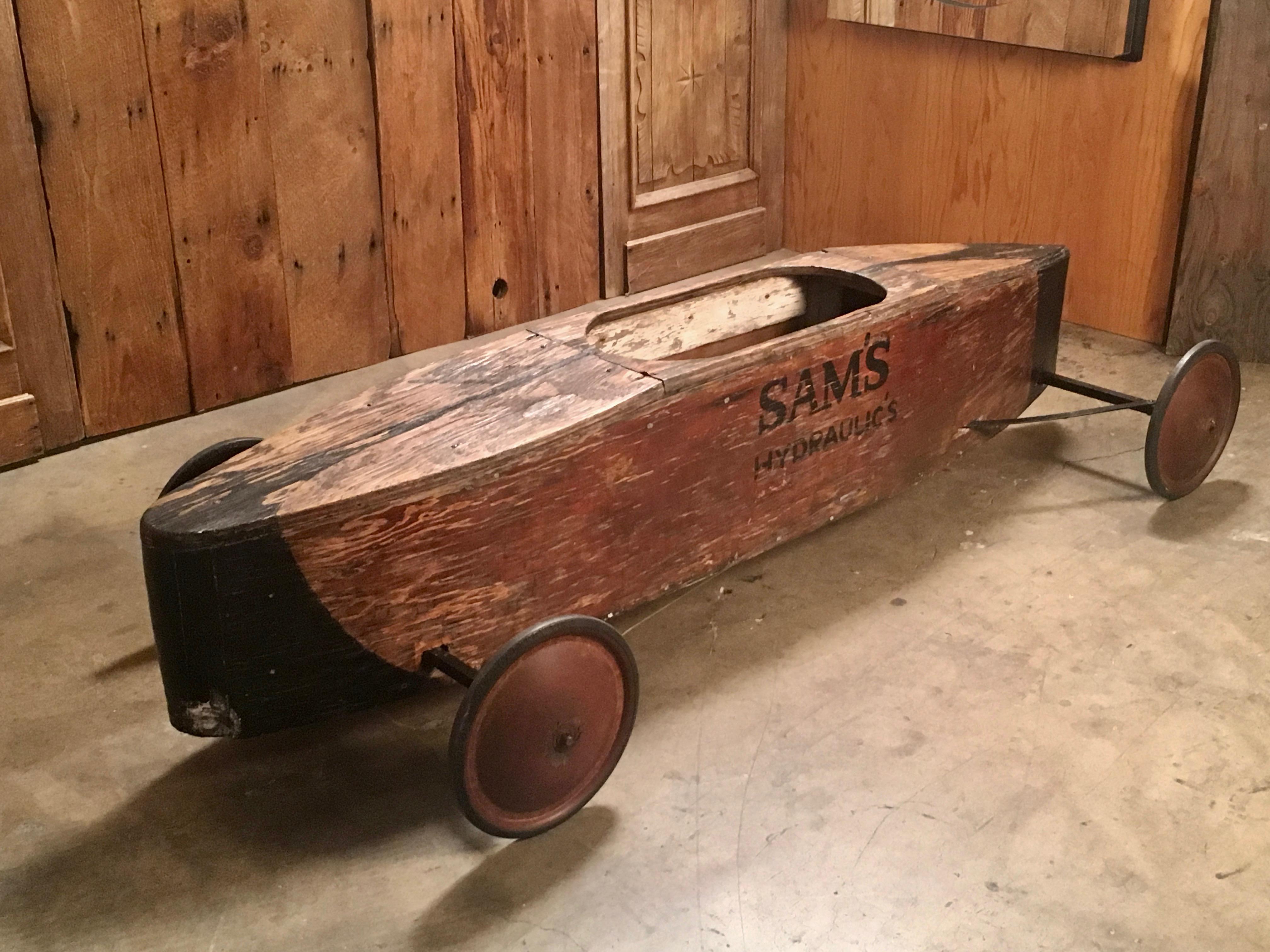Vintage Soap Box Derby Car 9