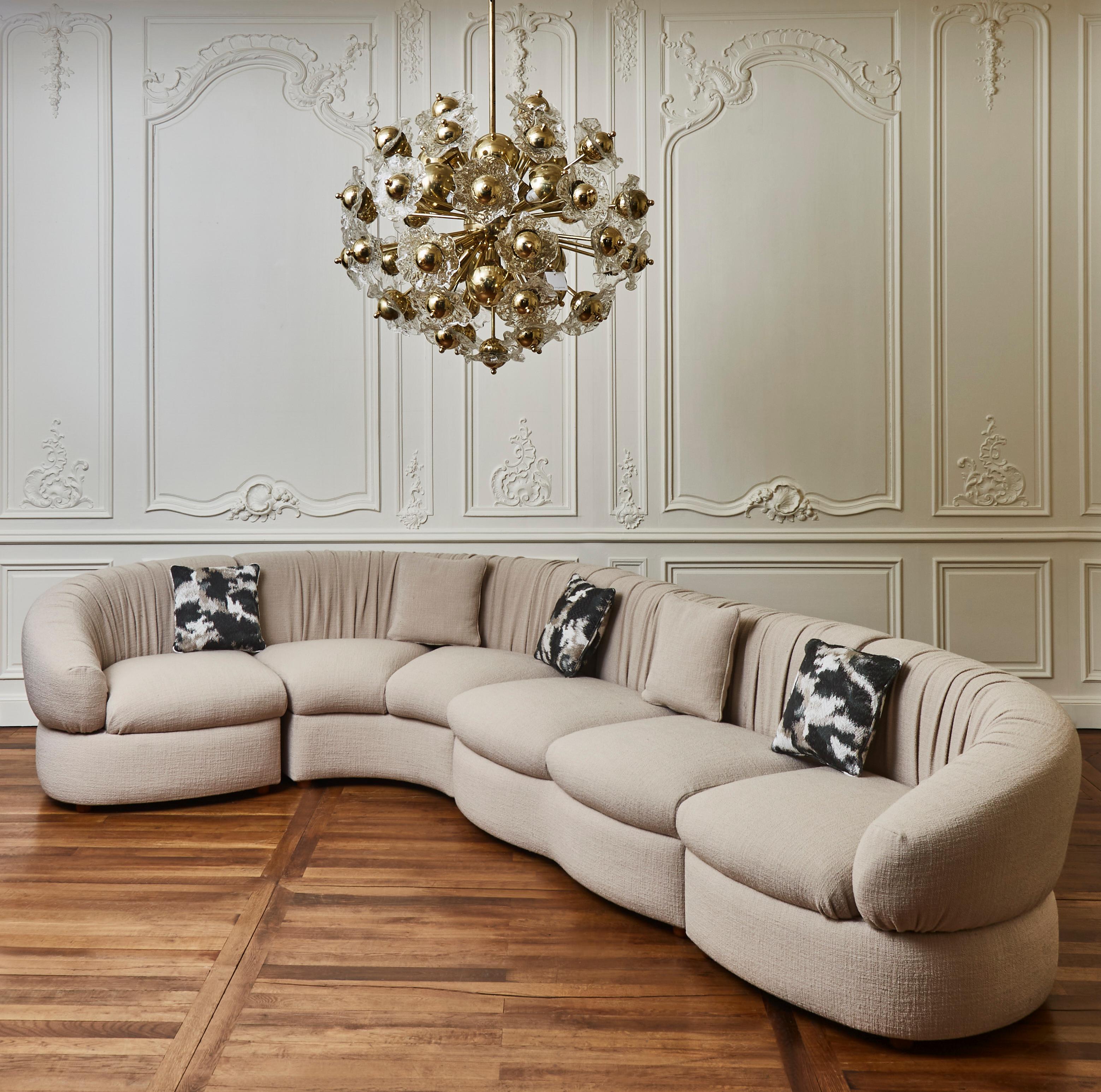 Sofa und passender Sessel, 60er-Jahre im Zustand „Hervorragend“ im Angebot in Saint-Ouen (PARIS), FR