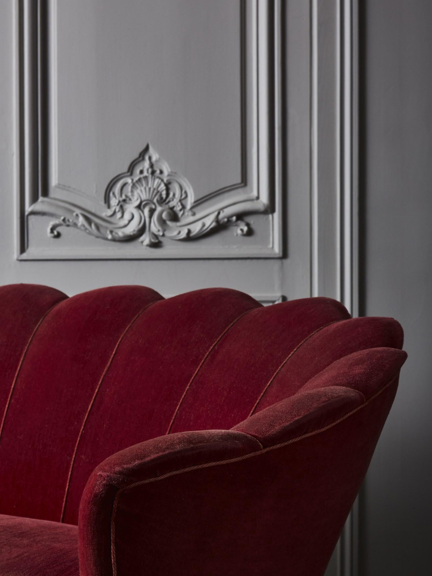 Vintage-Sofa zu Kostbarem Preis im Zustand „Gut“ im Angebot in Saint-Ouen (PARIS), FR