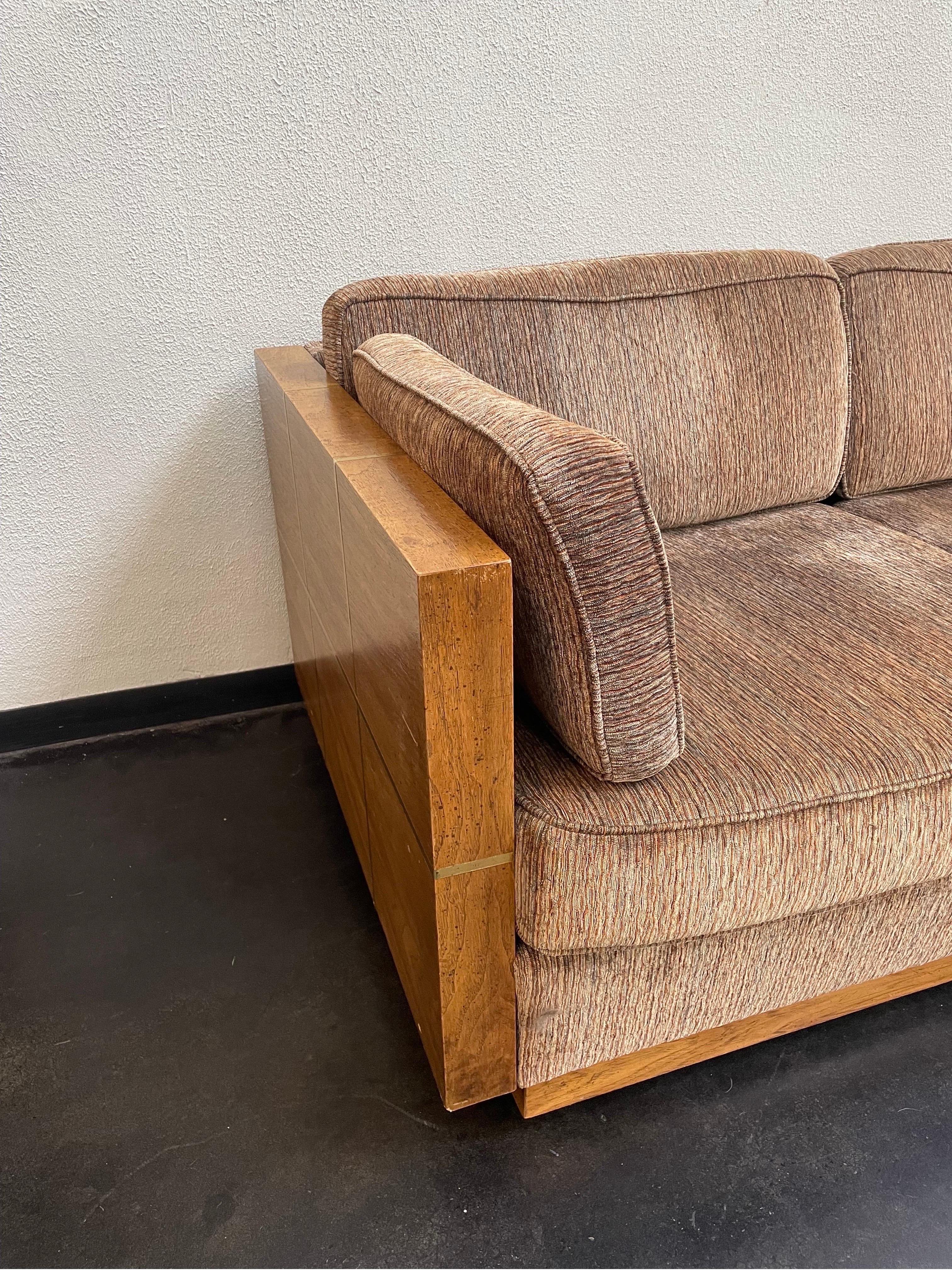 Mid-Century Modern Vintage Sofa Attributed to Milo Baughman for Thayer Coggin