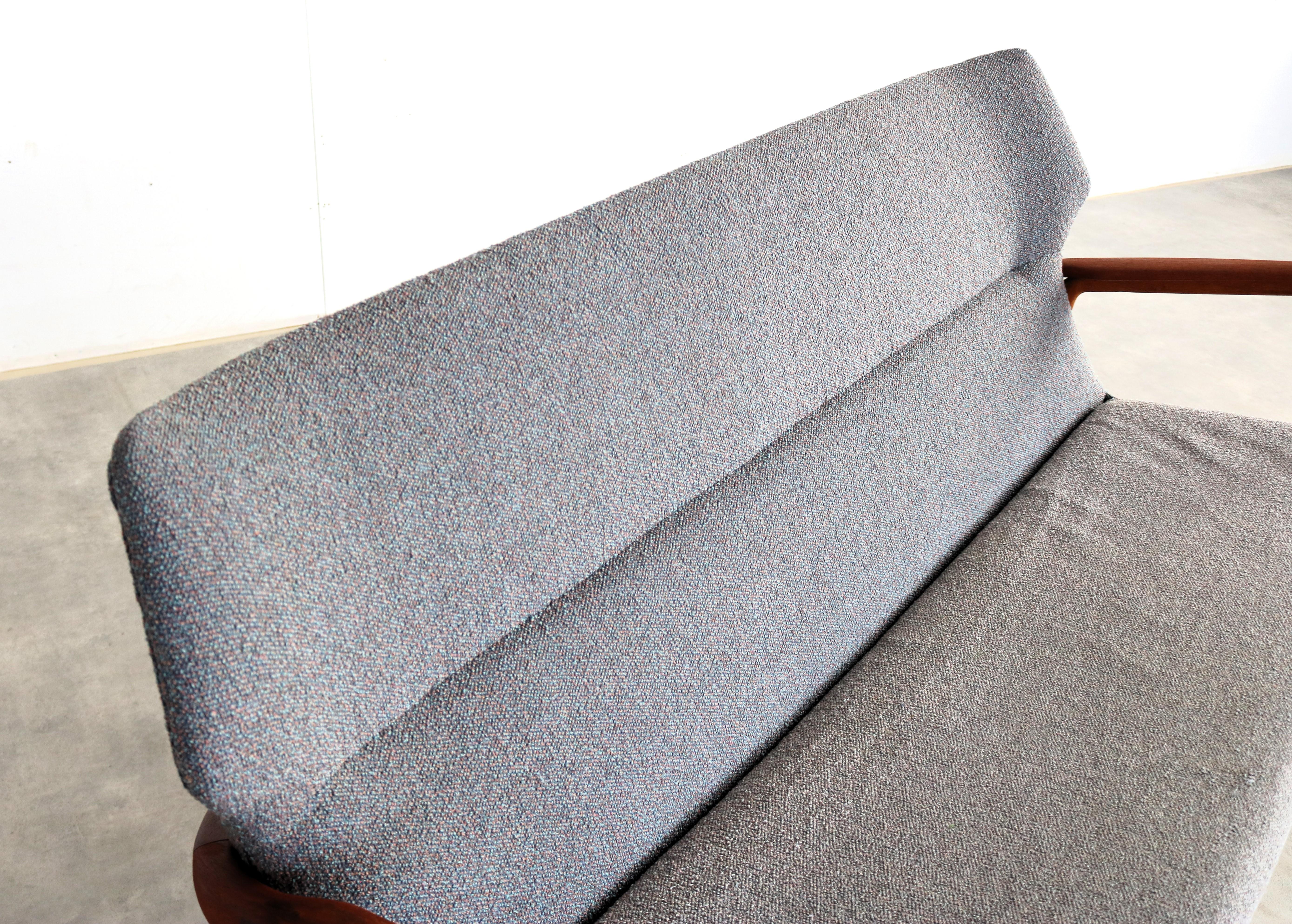 Fabric vintage sofa  bank  60s  Bovenkamp