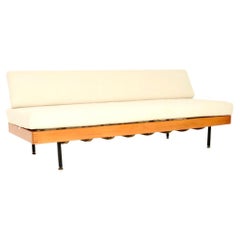Vintage Sofa Bed in Steel and Birch
