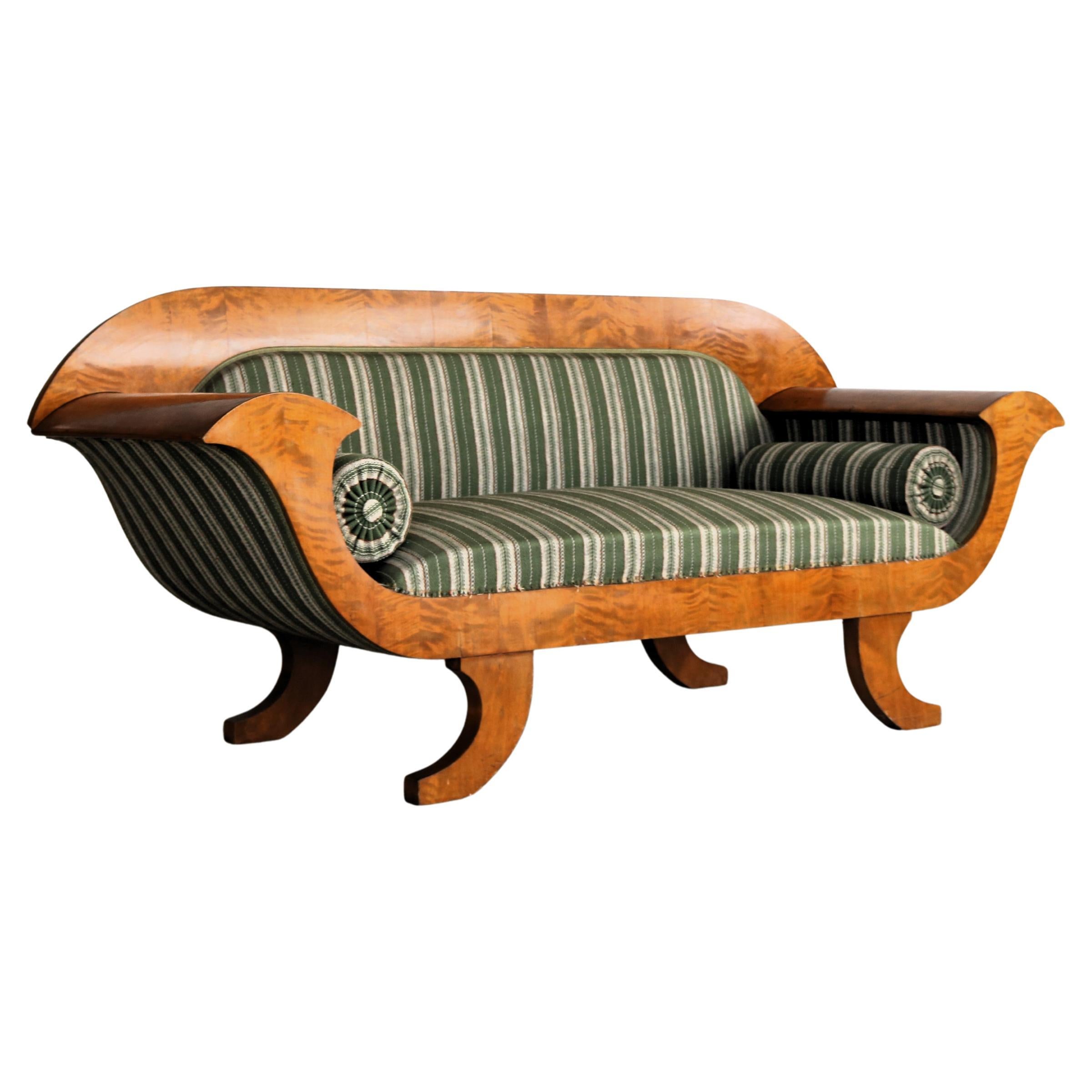 Vintage sofa  bench  Biedermeier  1960s For Sale