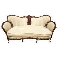 Vintage Sofa by Carol Hicks Bolton & Ej Victor with Pillows