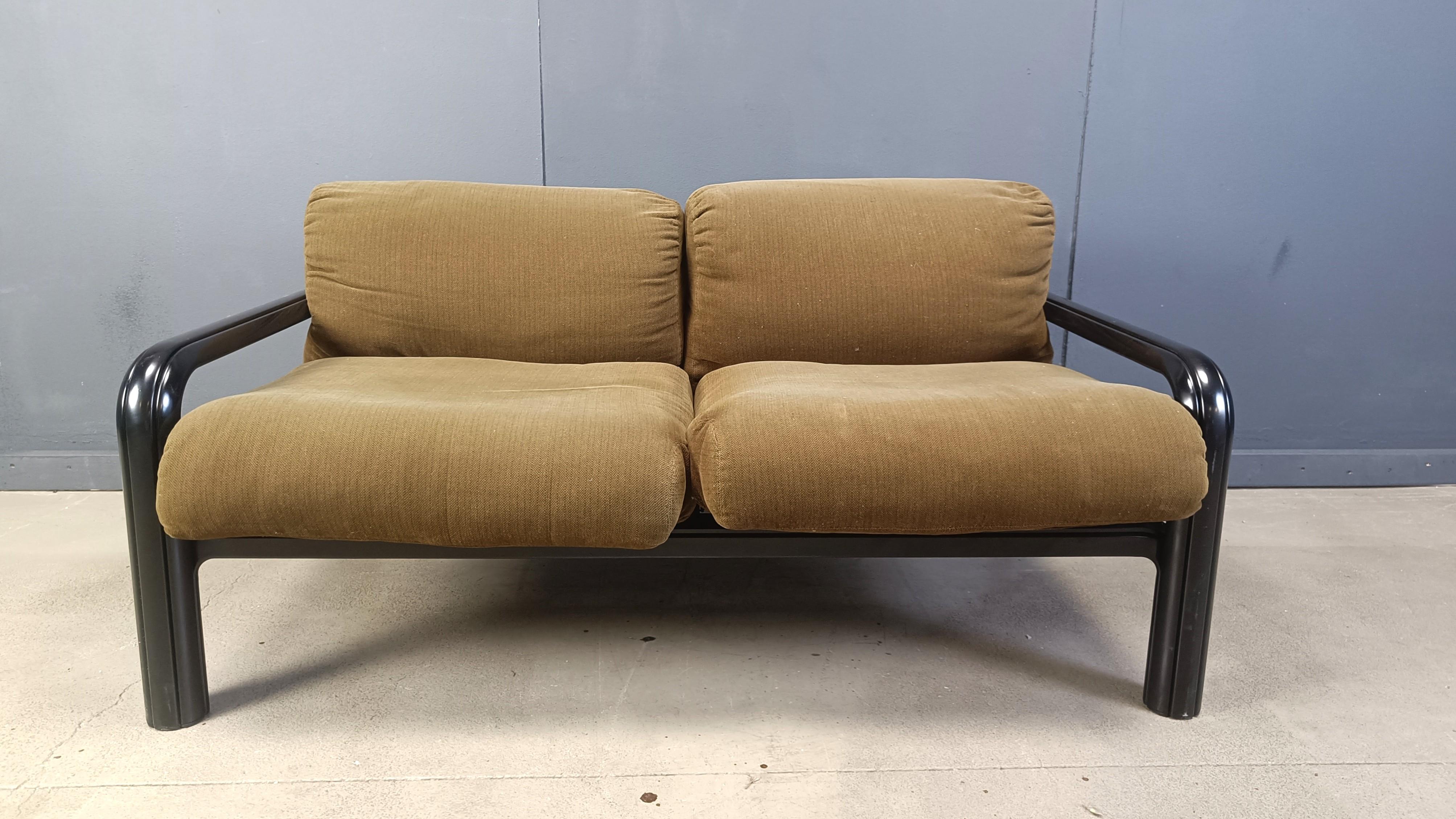 Vintage sofa by Gae Aulenti for Knoll, 1970s For Sale 4