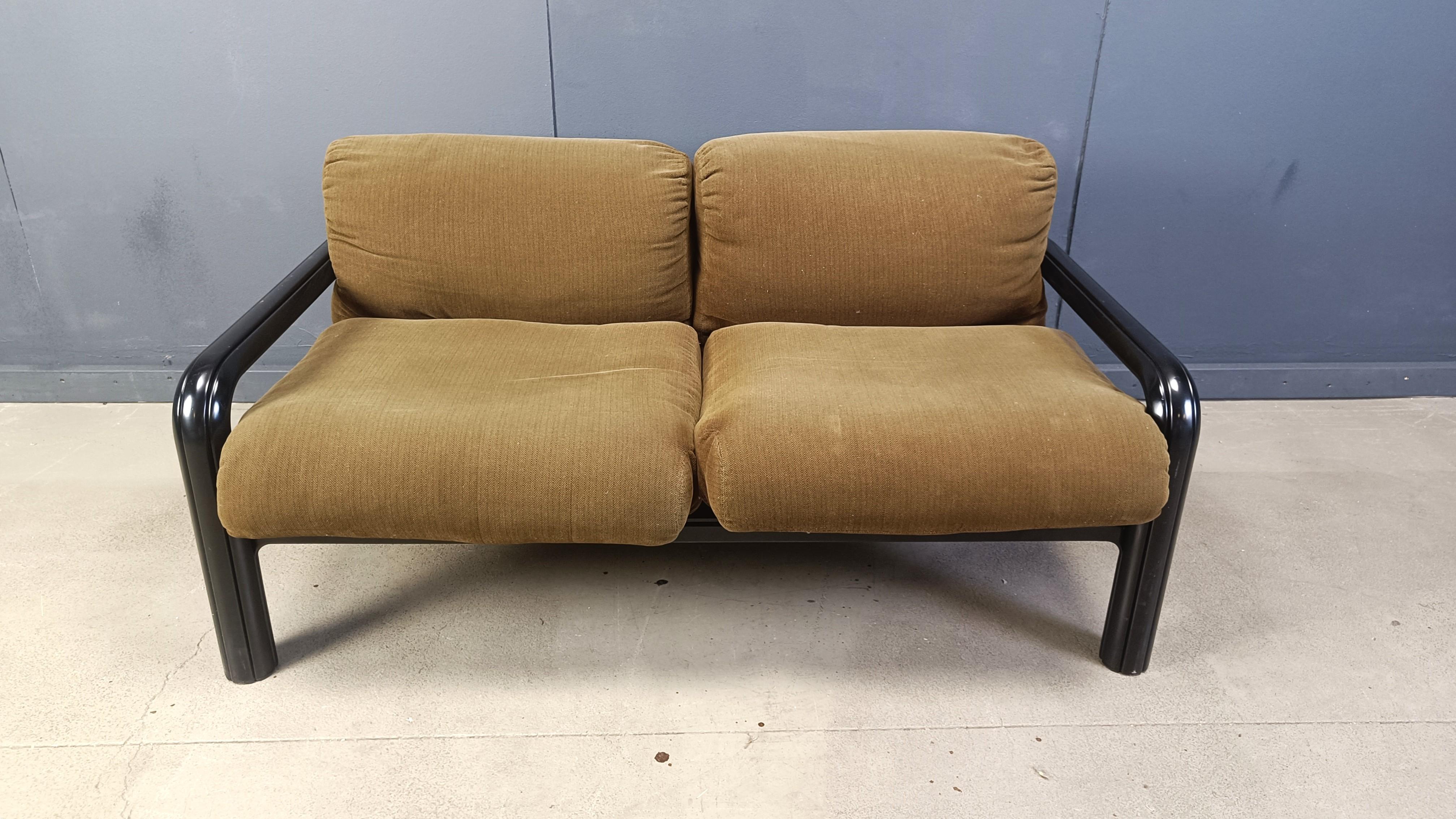 Vintage sofa by Gae Aulenti for Knoll, 1970s For Sale 5