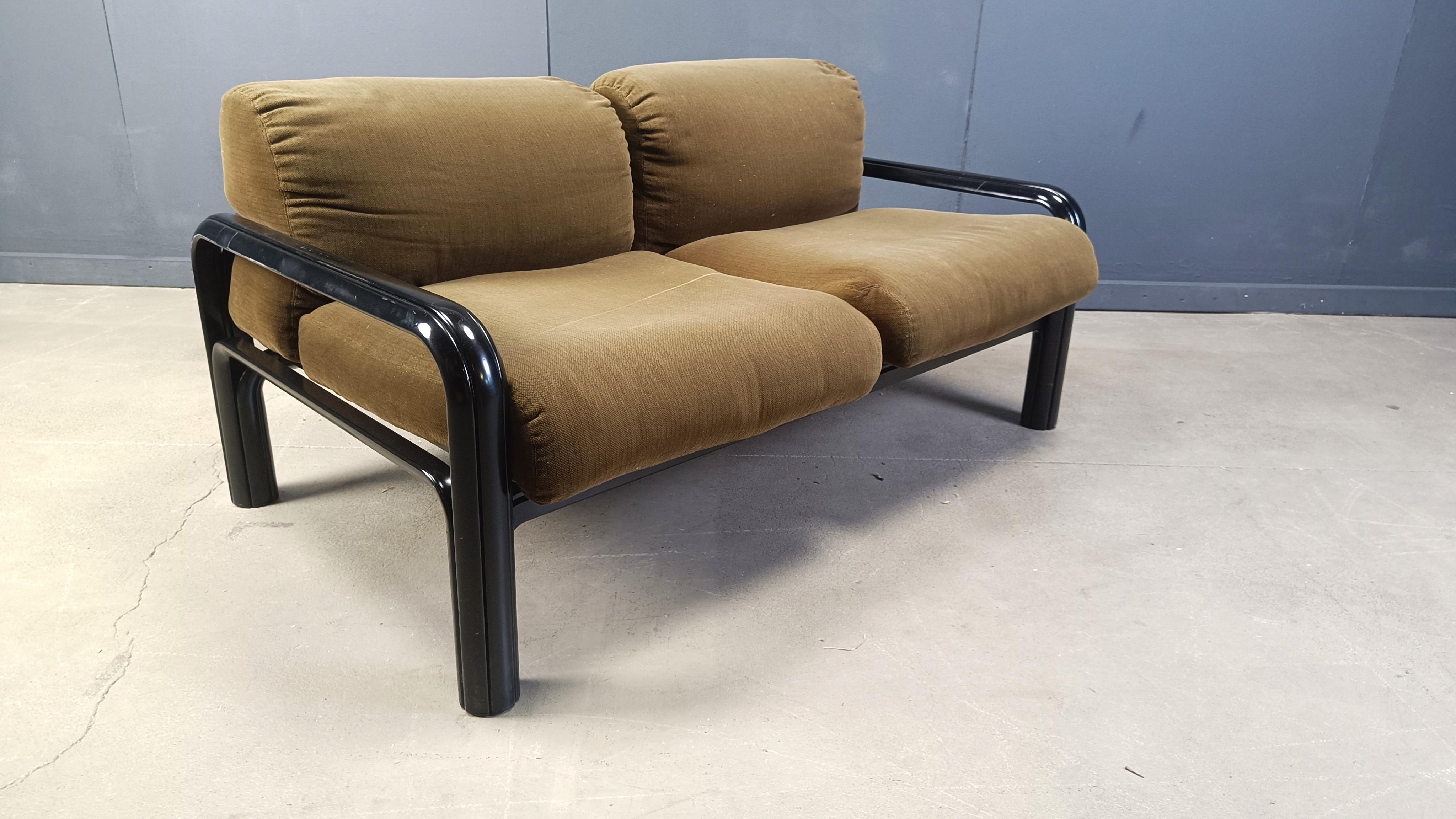 Vintage sofa by Gae Aulenti for Knoll, 1970s In Good Condition For Sale In Leuven, Vlaams Gewest