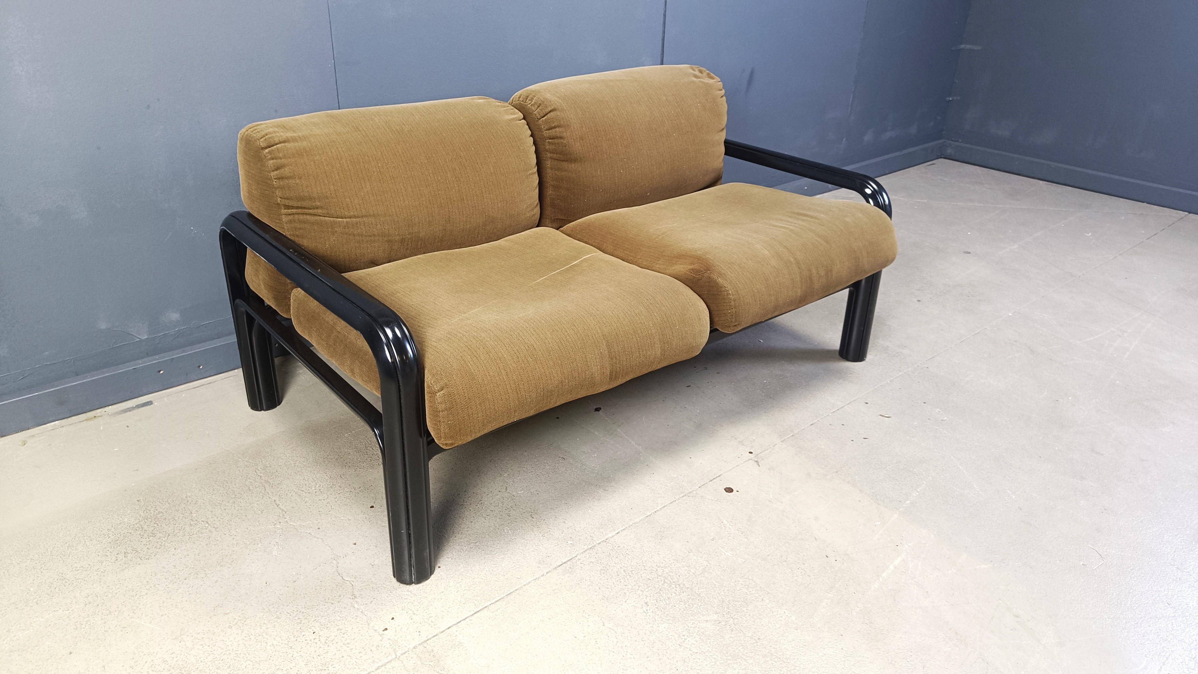 Vintage sofa by Gae Aulenti for Knoll, 1970s For Sale 1
