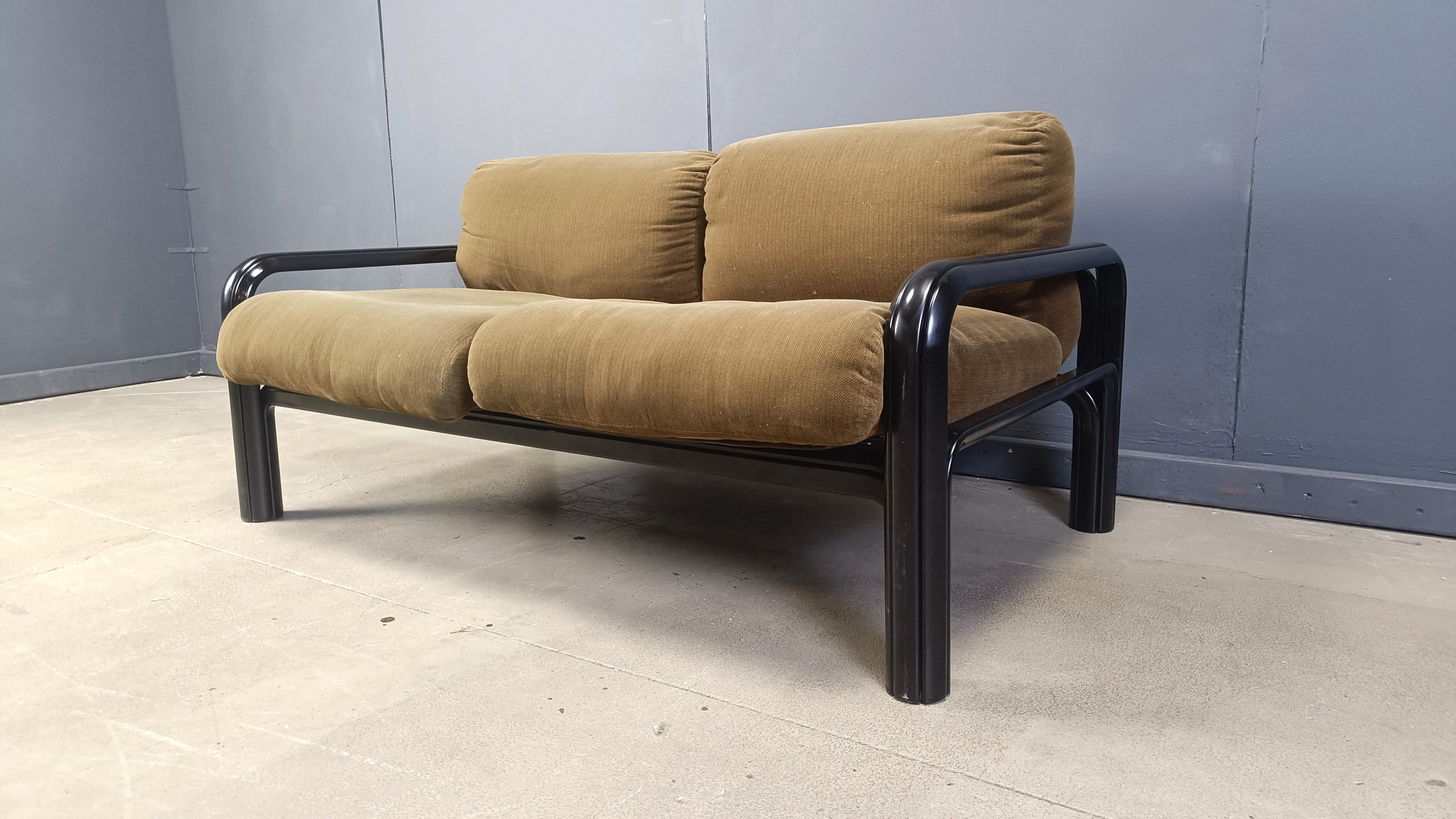 Vintage sofa by Gae Aulenti for Knoll, 1970s For Sale 2