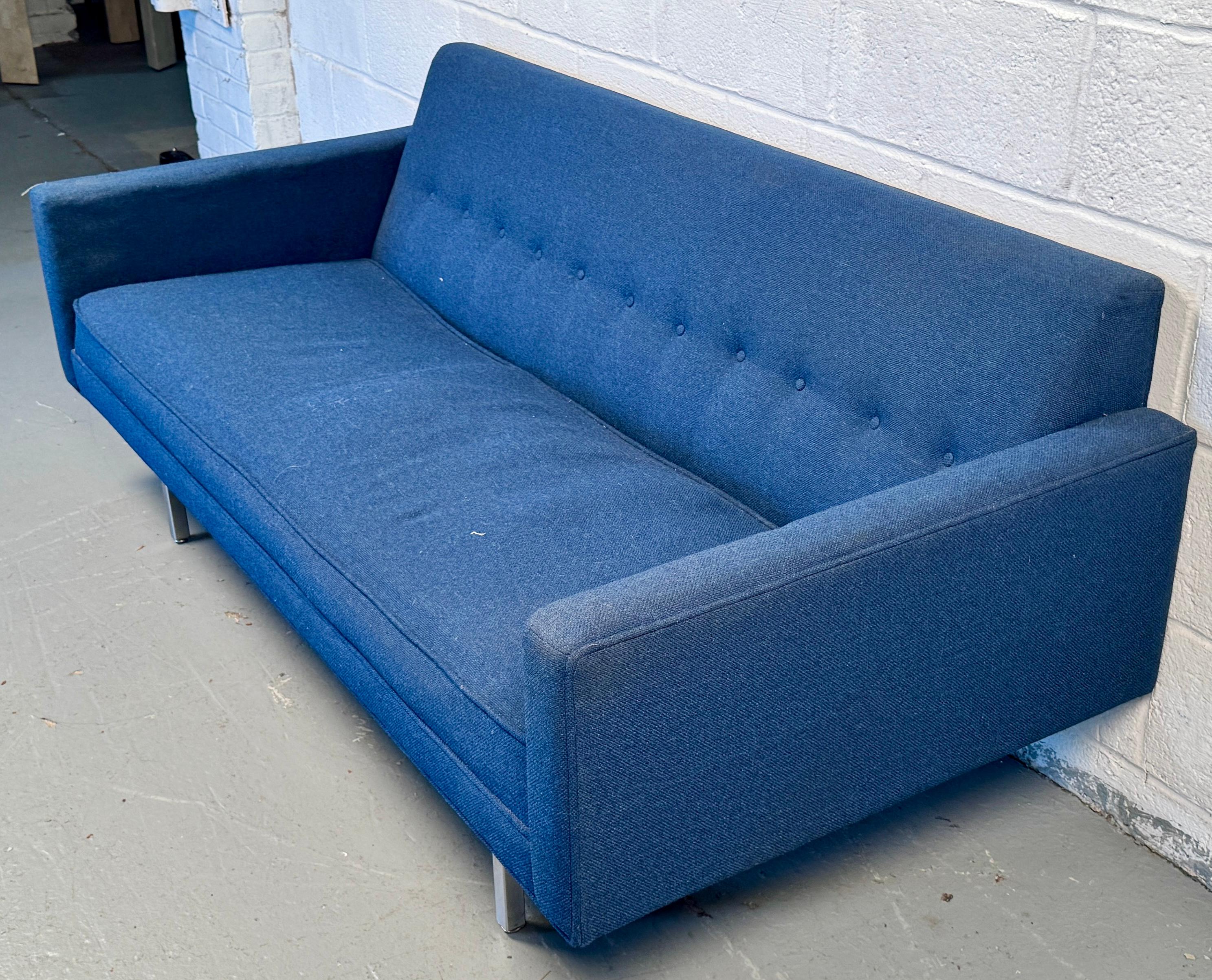 Vintage Sofa von George Nelson für Herman Miller (Metall) im Angebot