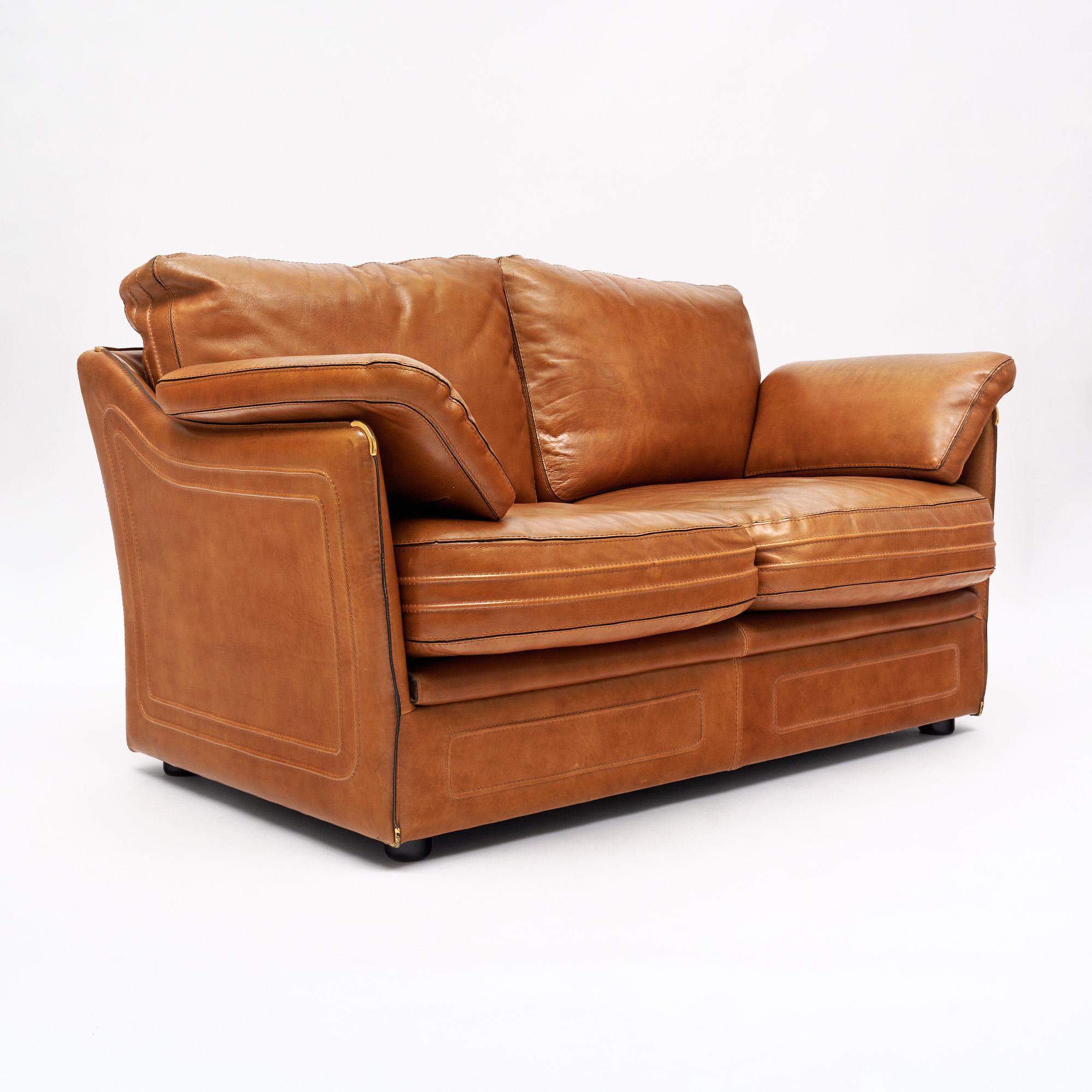 Modern Vintage Sofa by Roche Bobois For Sale