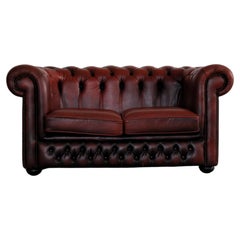 vintage sofa  chesterfield  2-seater  70's