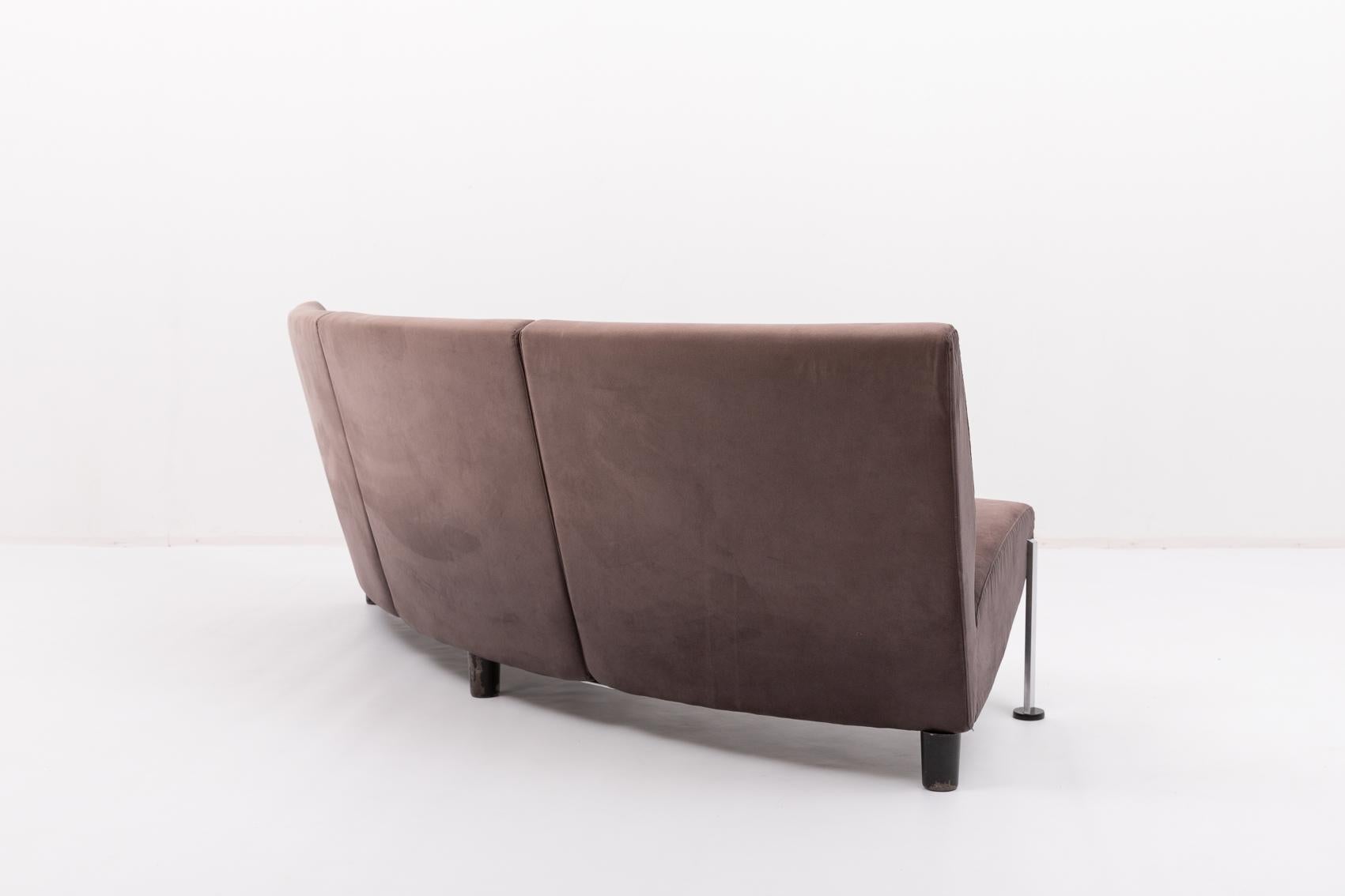 Steel Vintage sofa ‘Decision’ by Niels Gammelgaard and Lars Mathiesen for Fritz Hansen For Sale