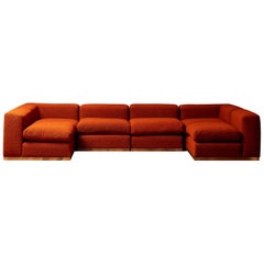 Vintage Sofa in 6 Parts