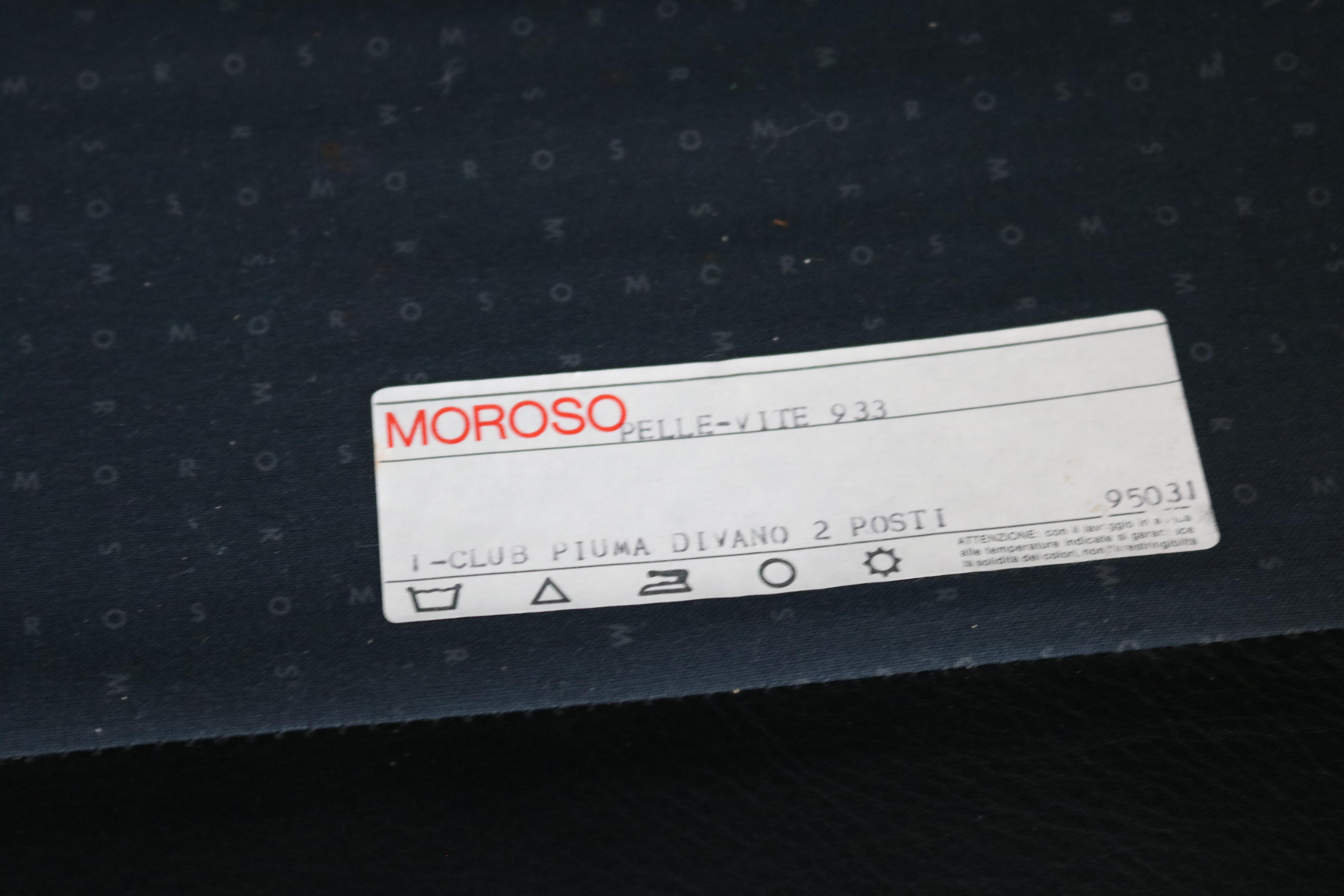 vintage sofa + ottoman  Sitzecke  A. Citterio  Moroso im Angebot 7
