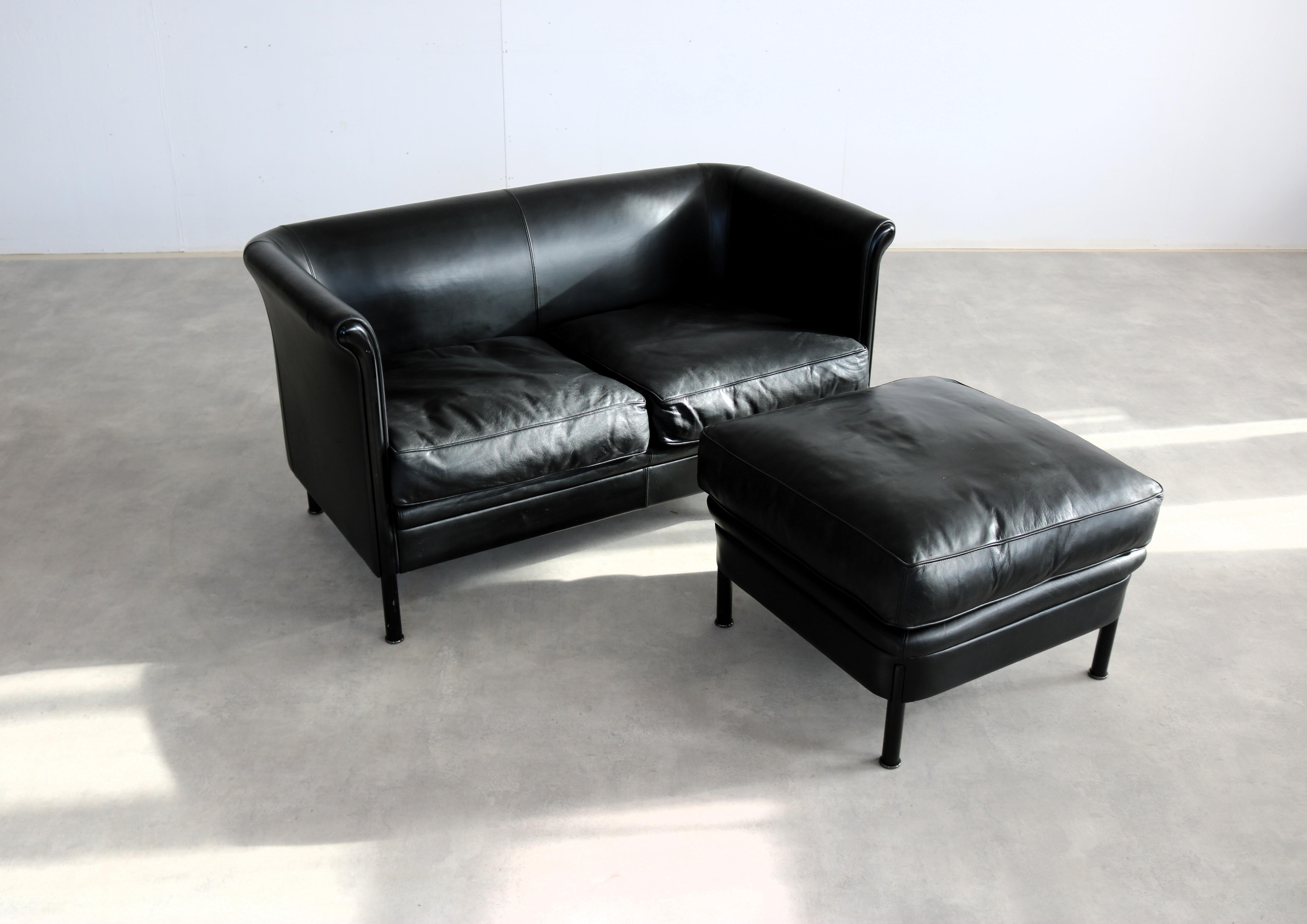 vintage sofa + ottoman  Sitzecke  A. Citterio  Moroso (Italienisch) im Angebot