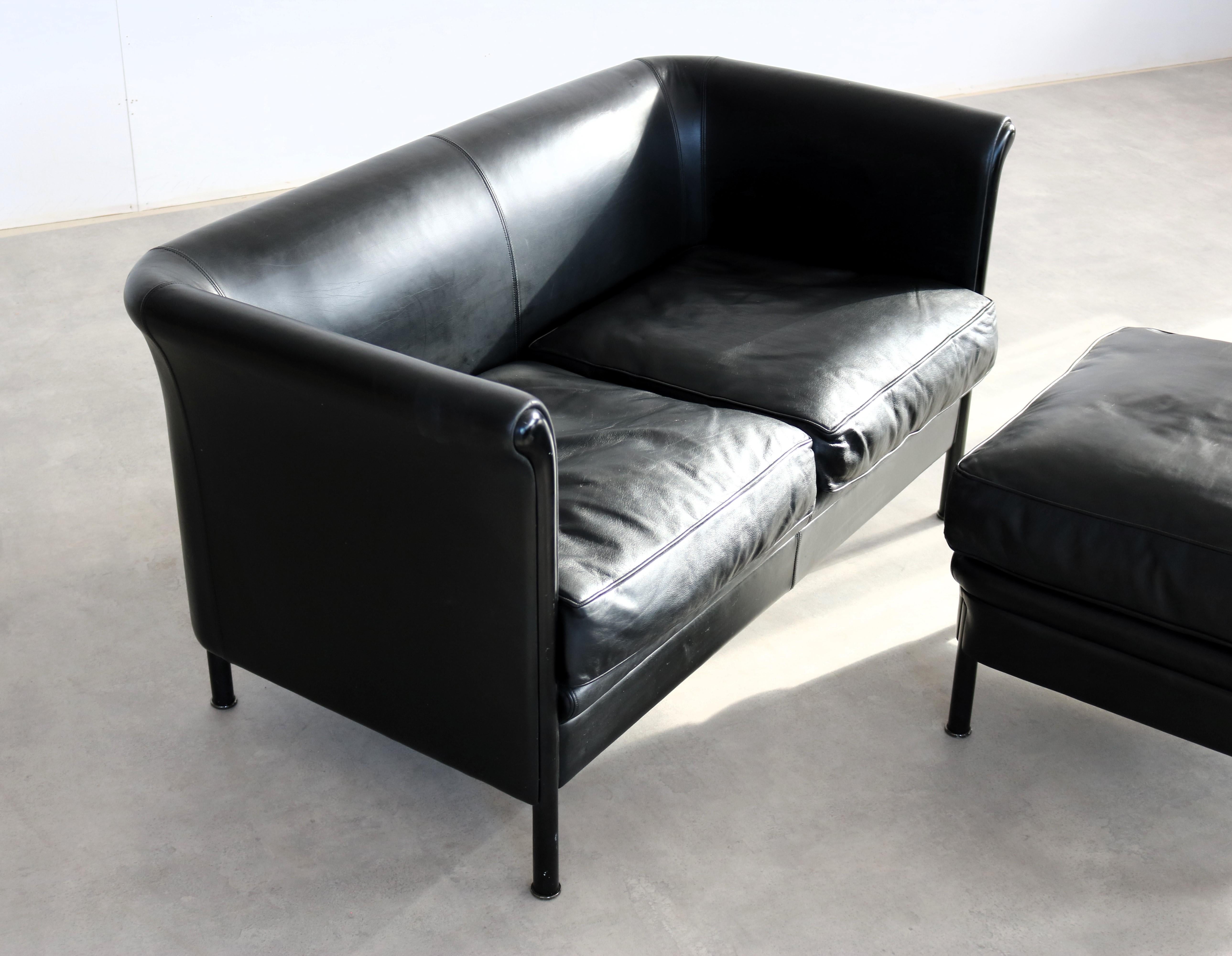vintage sofa + ottoman  Sitzecke  A. Citterio  Moroso im Zustand „Gut“ im Angebot in Lemmer, NL