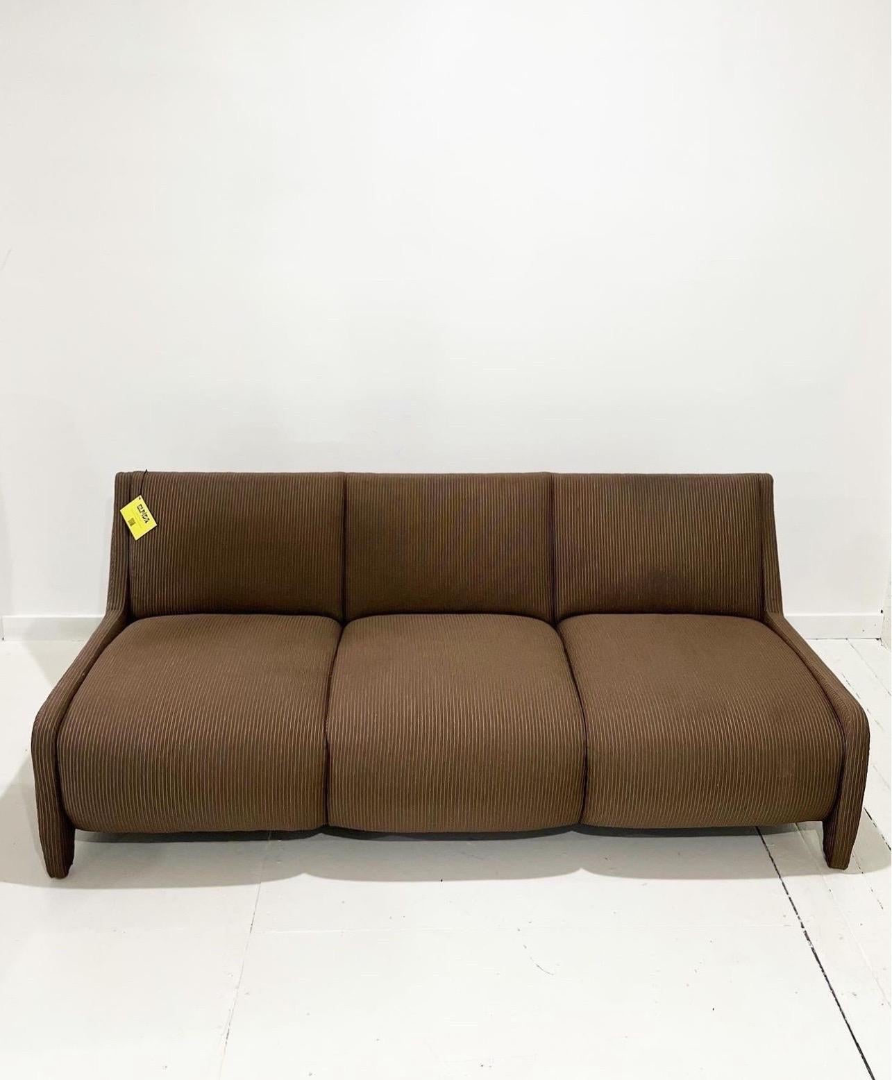Mid-Century Modern Vintage Sofa, Roman Sofa S29 designed by Stanley Jay Friedman For Sale