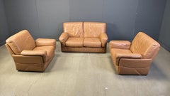 Vintage sofa set by Durlet, 1980s