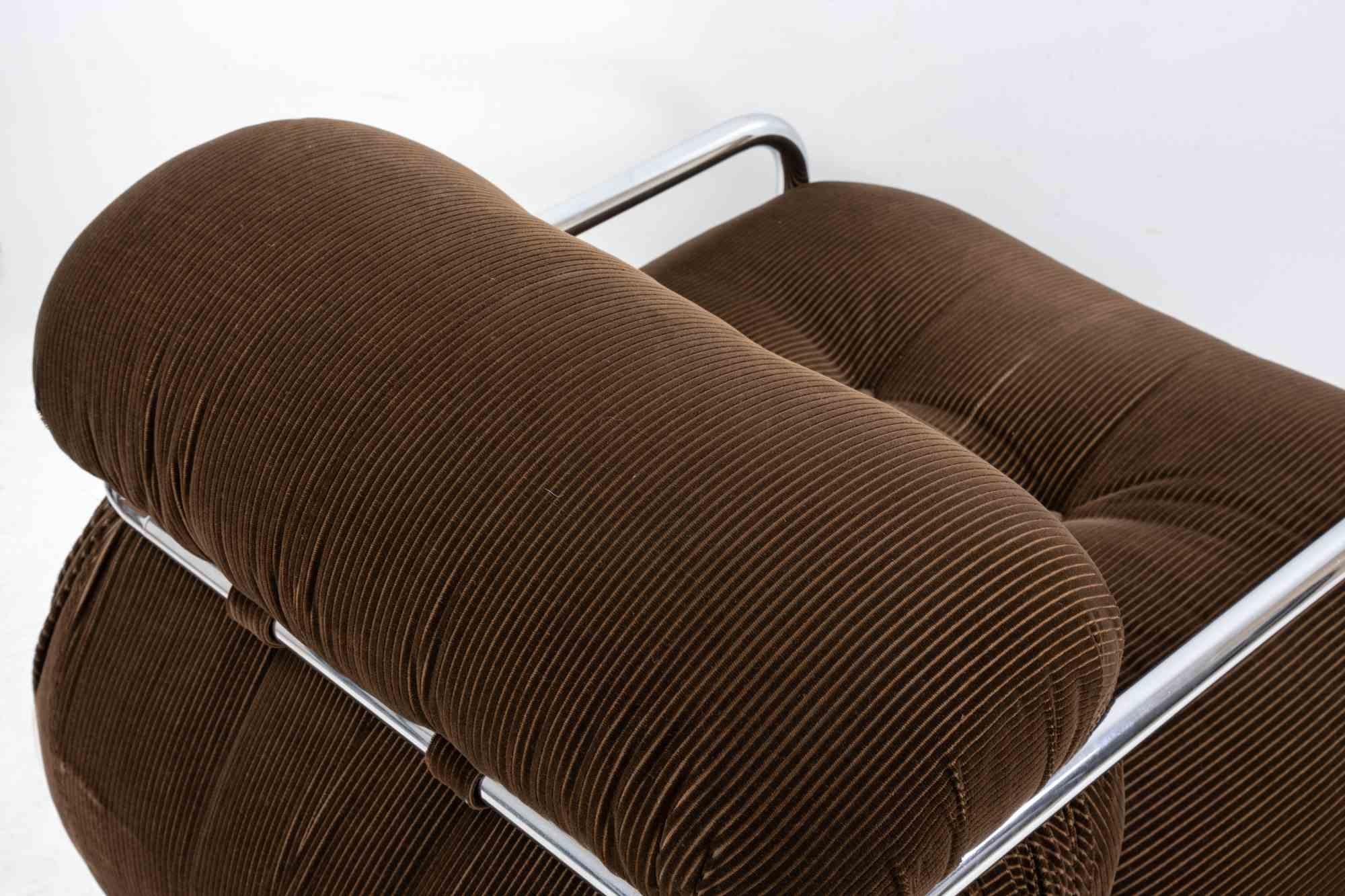 Velluto Set di divani vintage di Mario Sabot, anni '70
