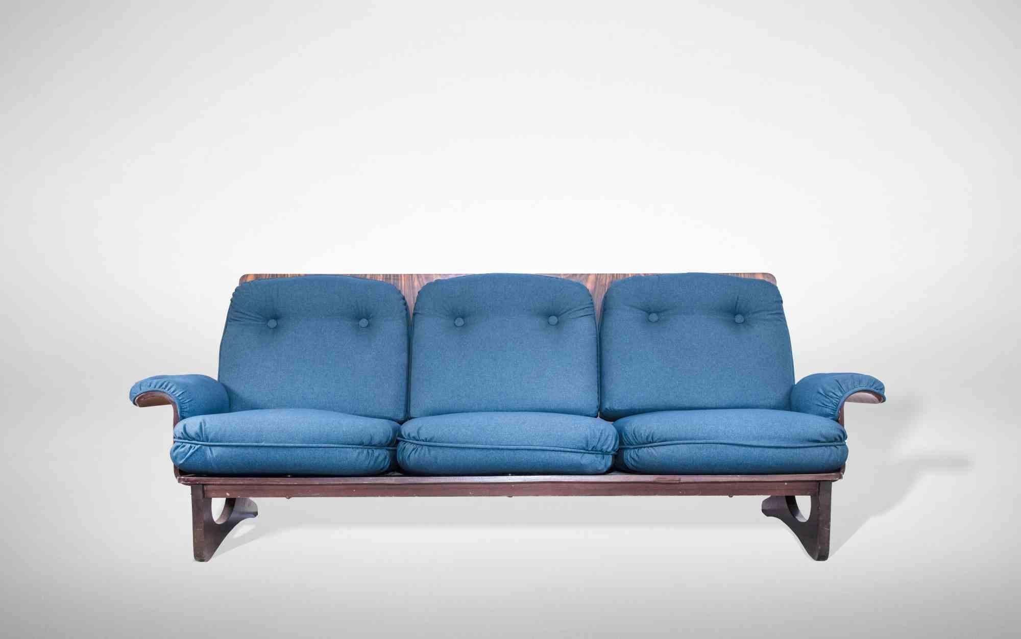 Modern Vintage Sofa Set by Silvio Cavatorta - Italy 1950s For Sale