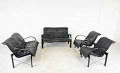 Vintage sofa set by Tord Bjorklund for Ikea, 1980s