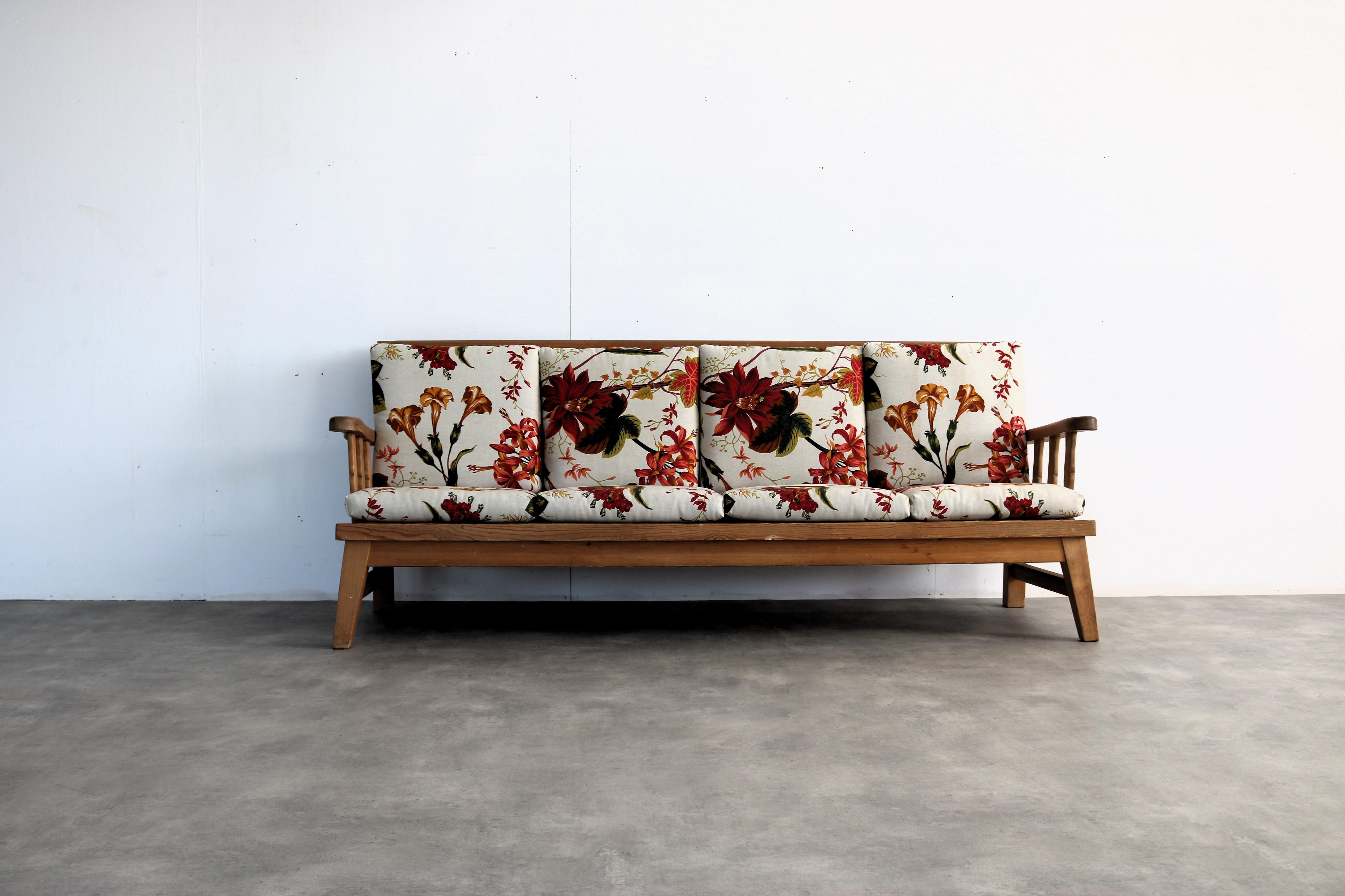 vintage sofa | sofa | 1950s | Sweden For Sale 6
