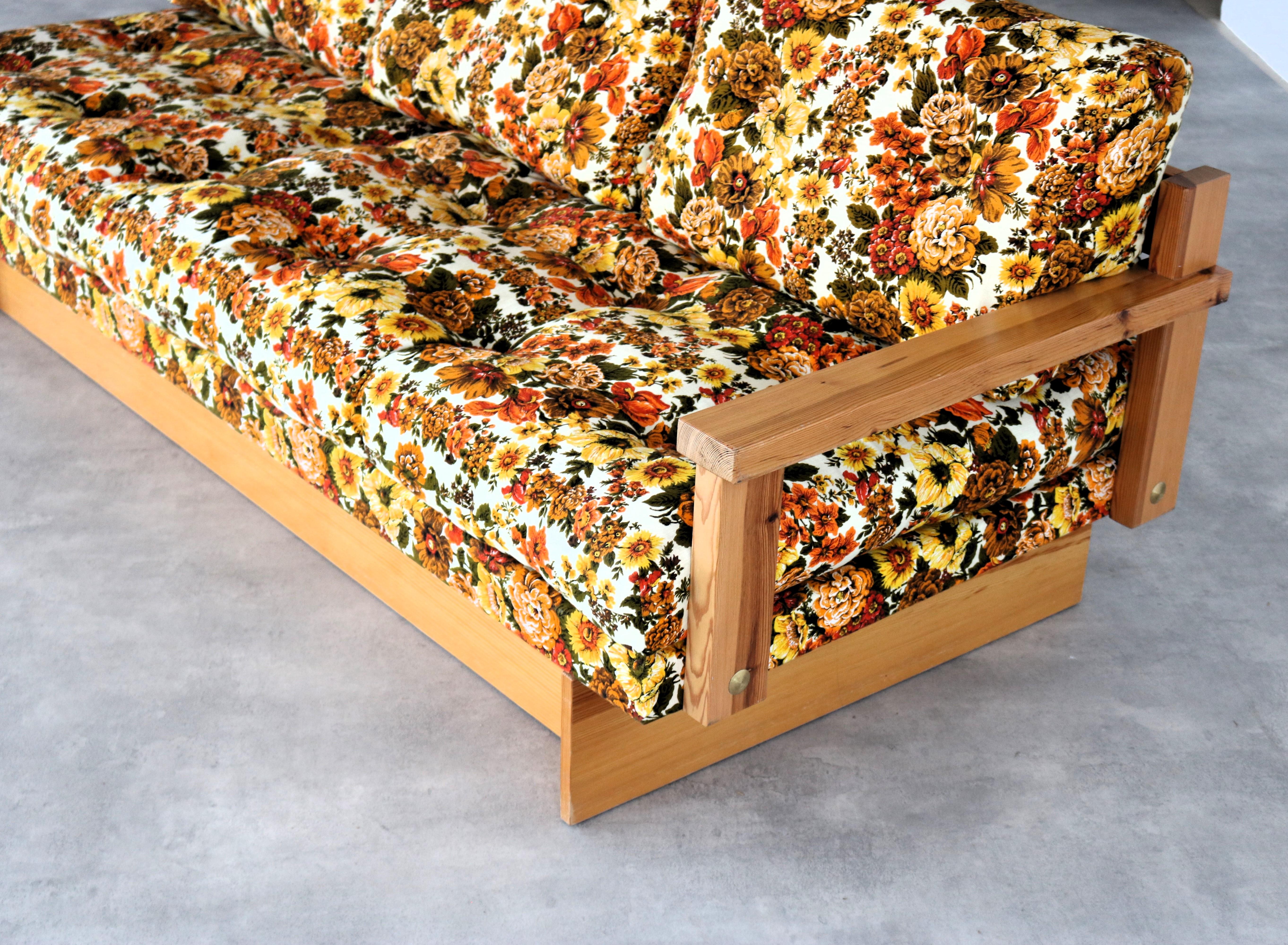 canapé vintage  canapé  70's  Suédois 1