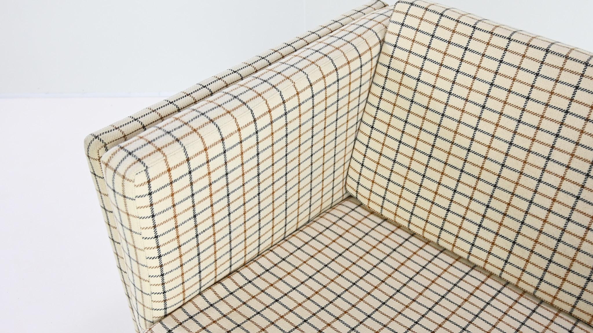 Sofa vintage, rembourrage en laine et teck. Danemark, C.1960 en vente 2