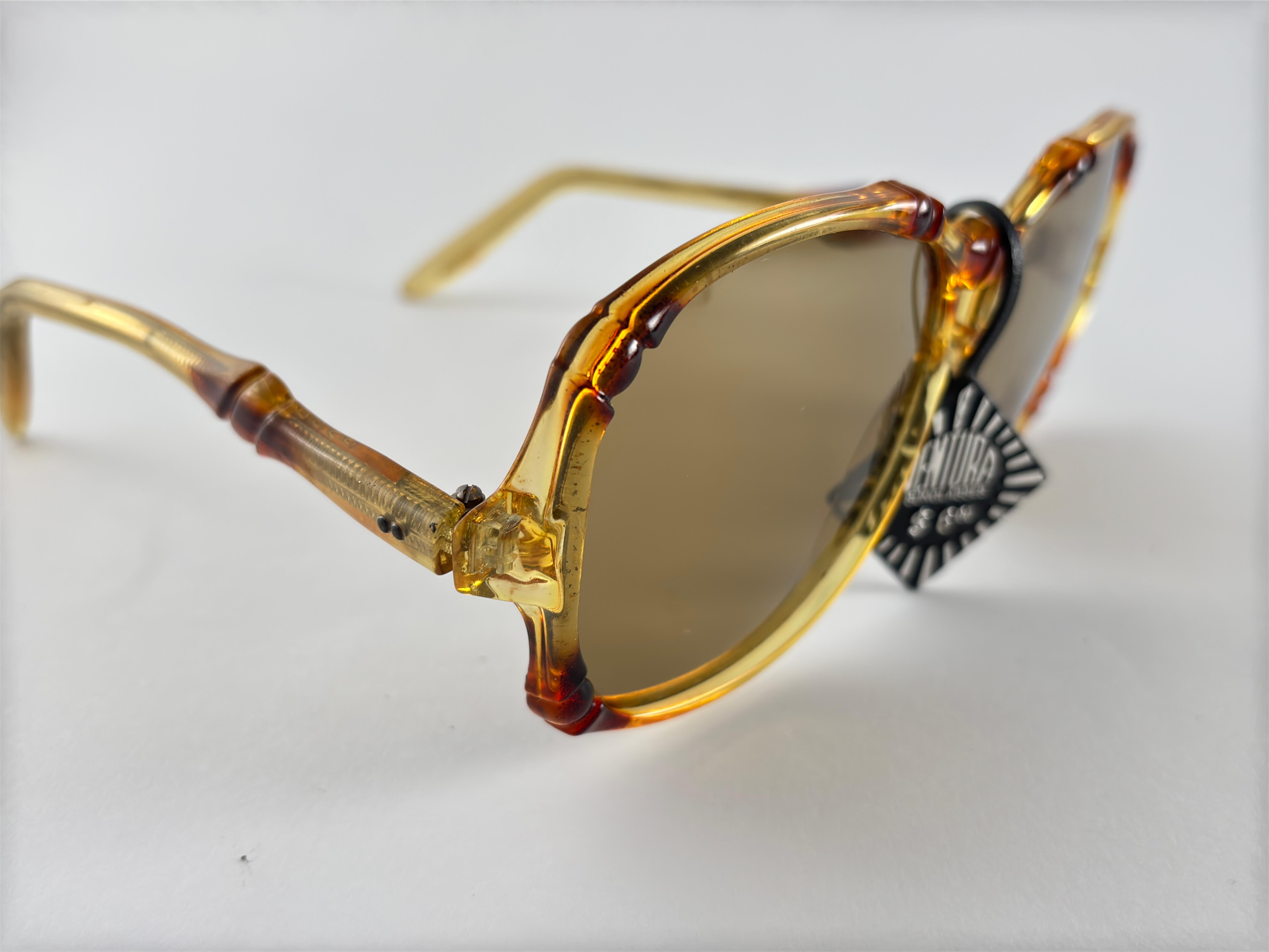 Vintage Solar Ban Ventura Schildpatt-Sonnenbrille in Übergröße 1970er Jahre im Angebot 5