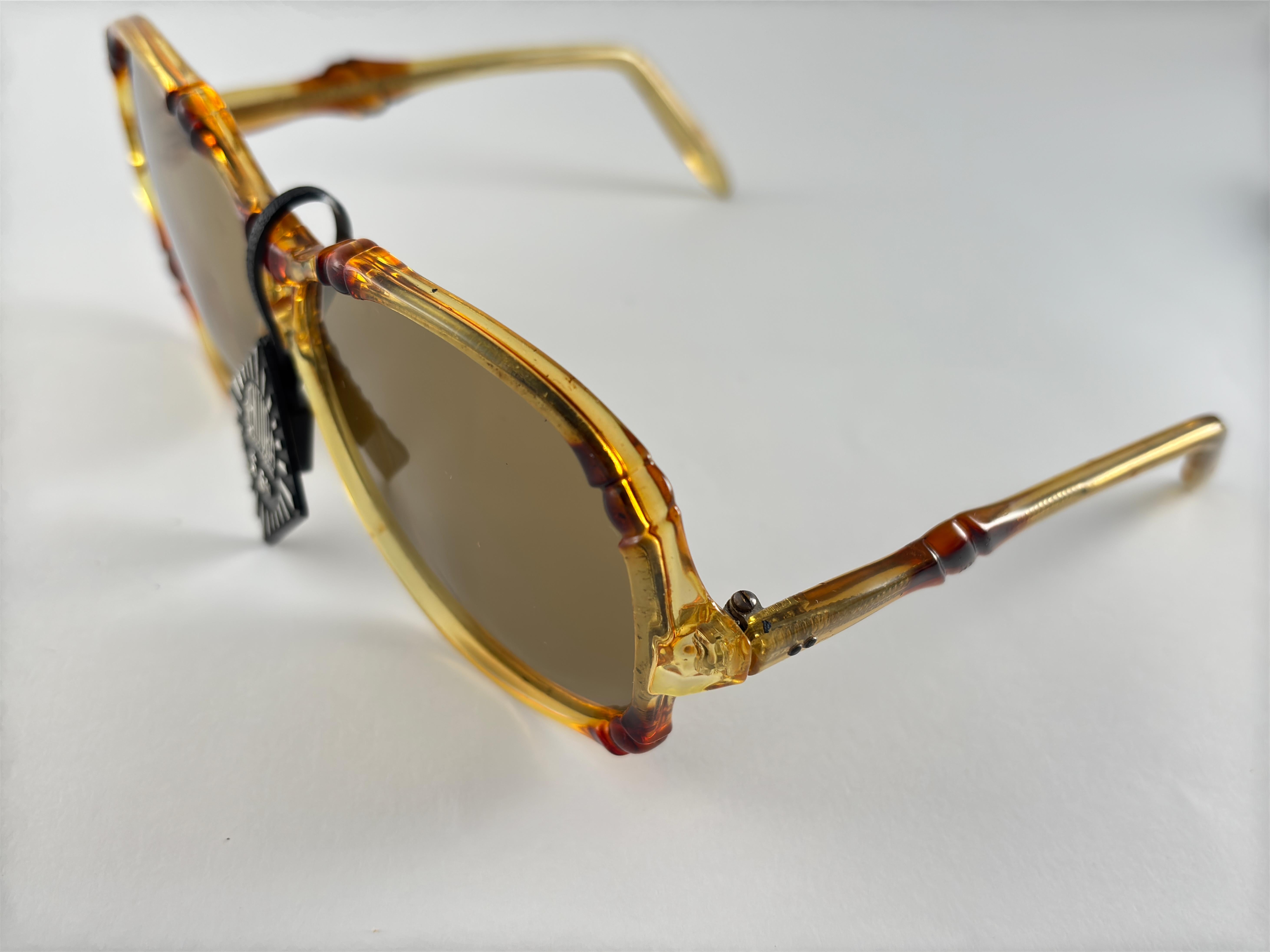 Vintage Solar Ban Ventura Schildpatt-Sonnenbrille in Übergröße 1970er Jahre im Angebot 4