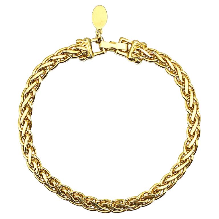 Vintage Soleil Chain Bracelet 1990s