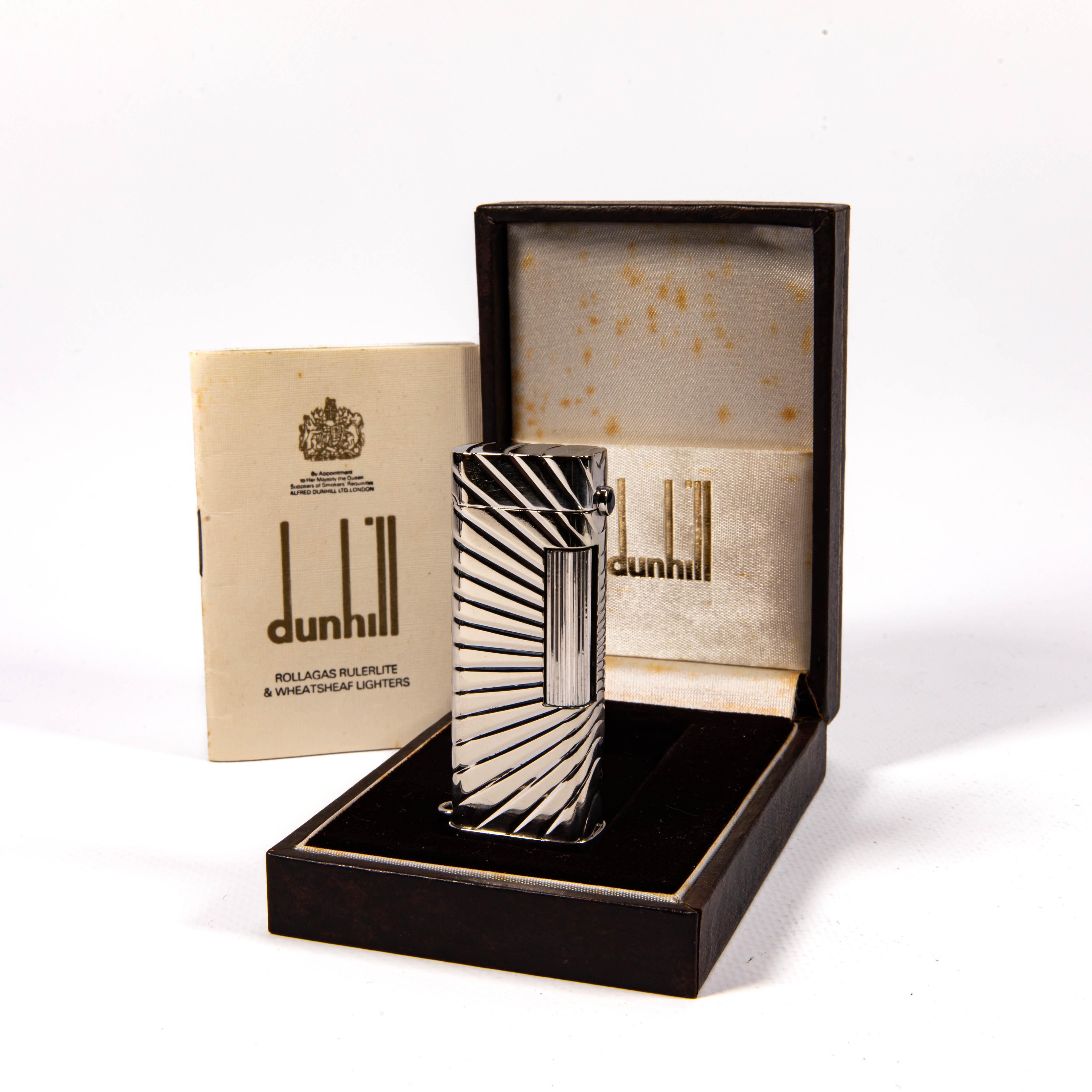 Renowned for its unrivaled craftsmanship and elegance, Dunhill has been a distinguished name in the world of luxury lighters since the early 20th century. The brand's commitment to quality and innovation has cemented its reputation as a symbol of