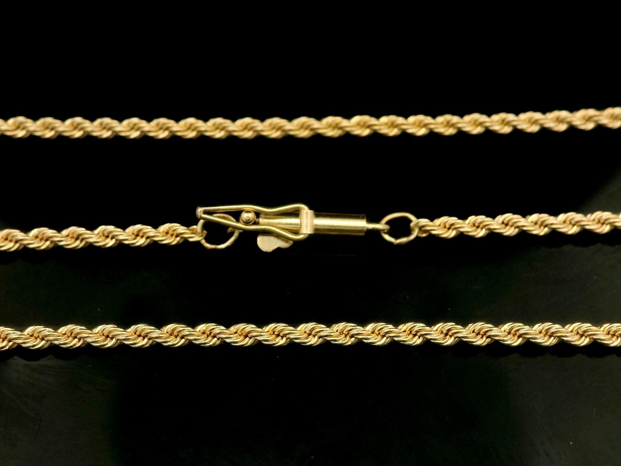 Vintage Solid 18k Gelbgold 20