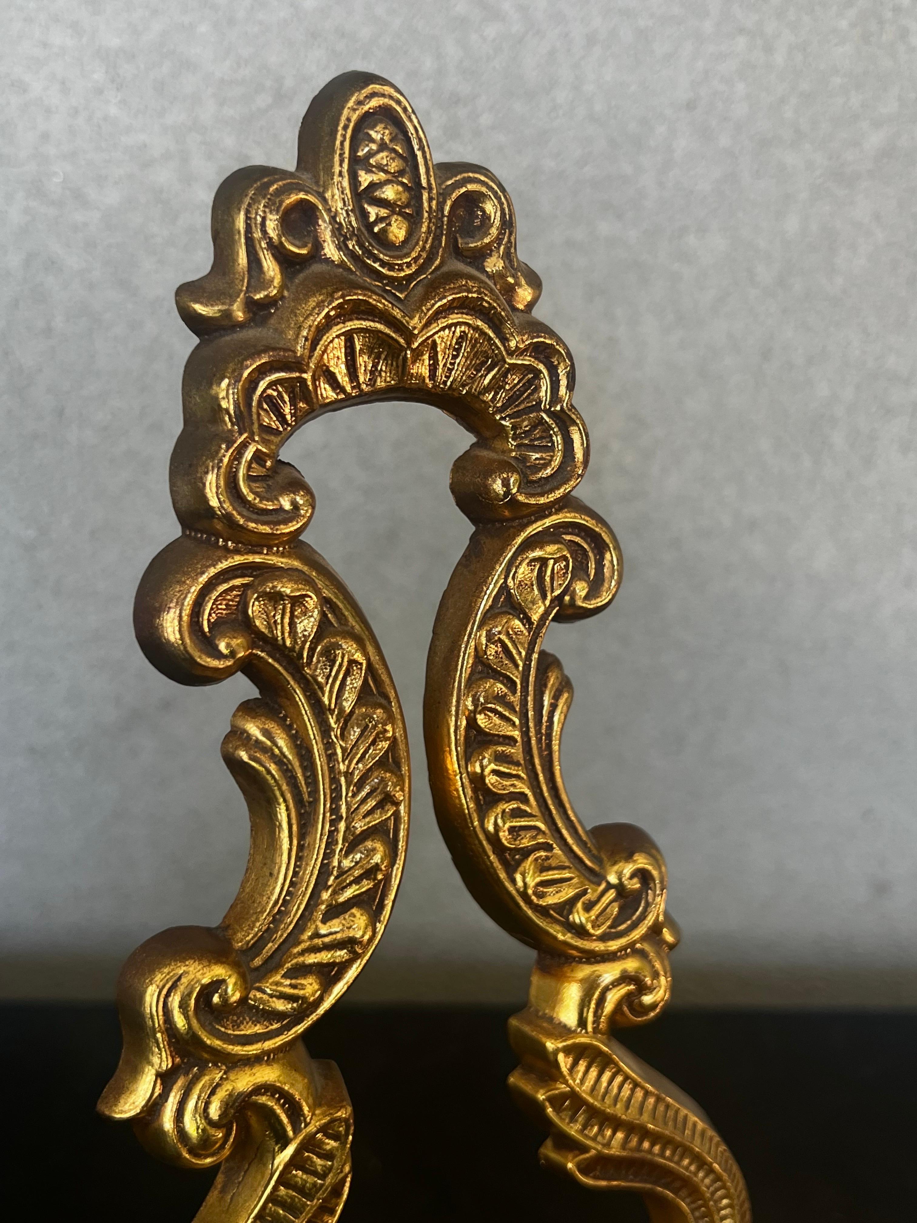Mid-Century Modern Vintage Solid Brass Display Easel/Book Holder  For Sale