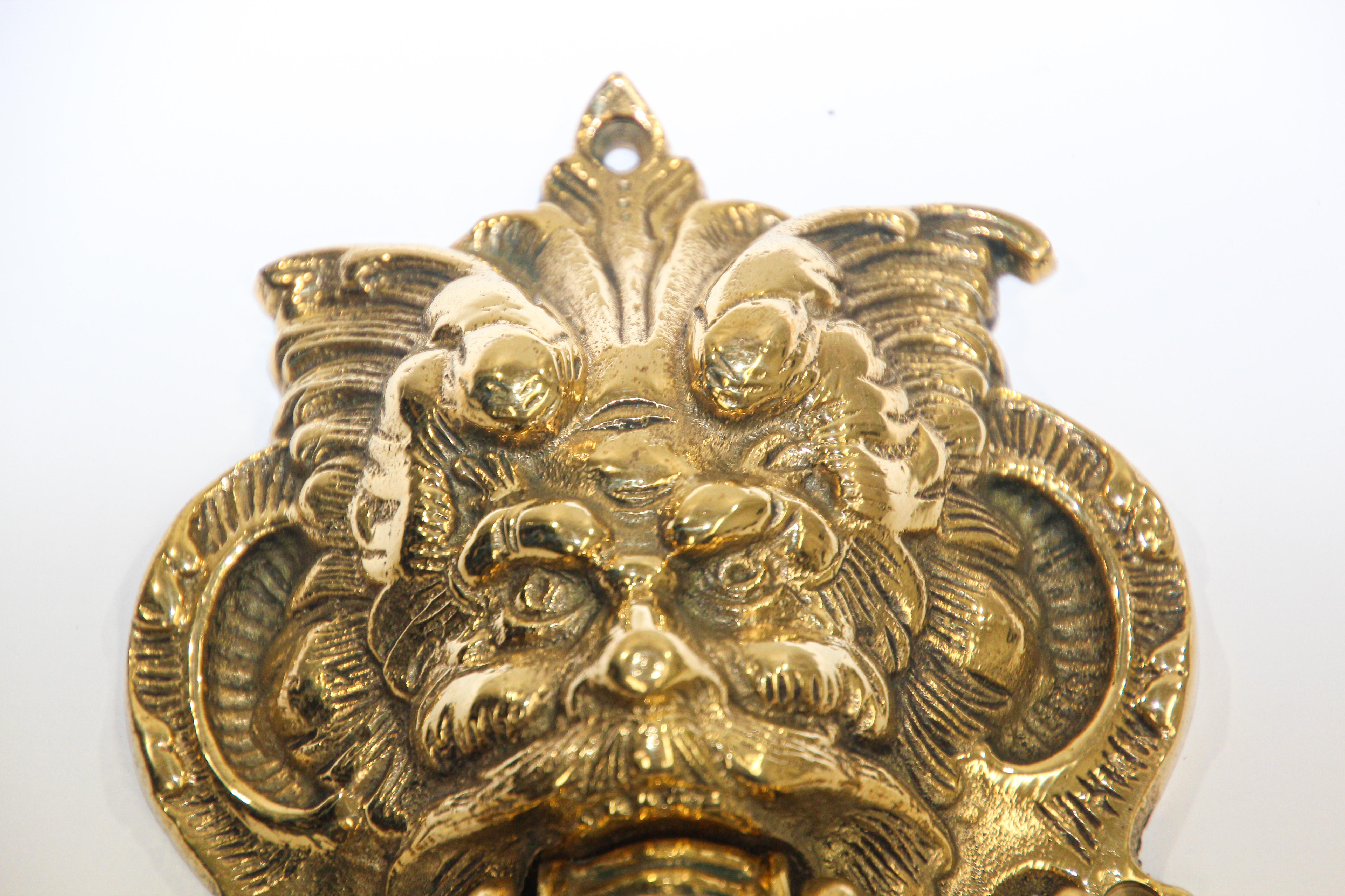 demon door knocker