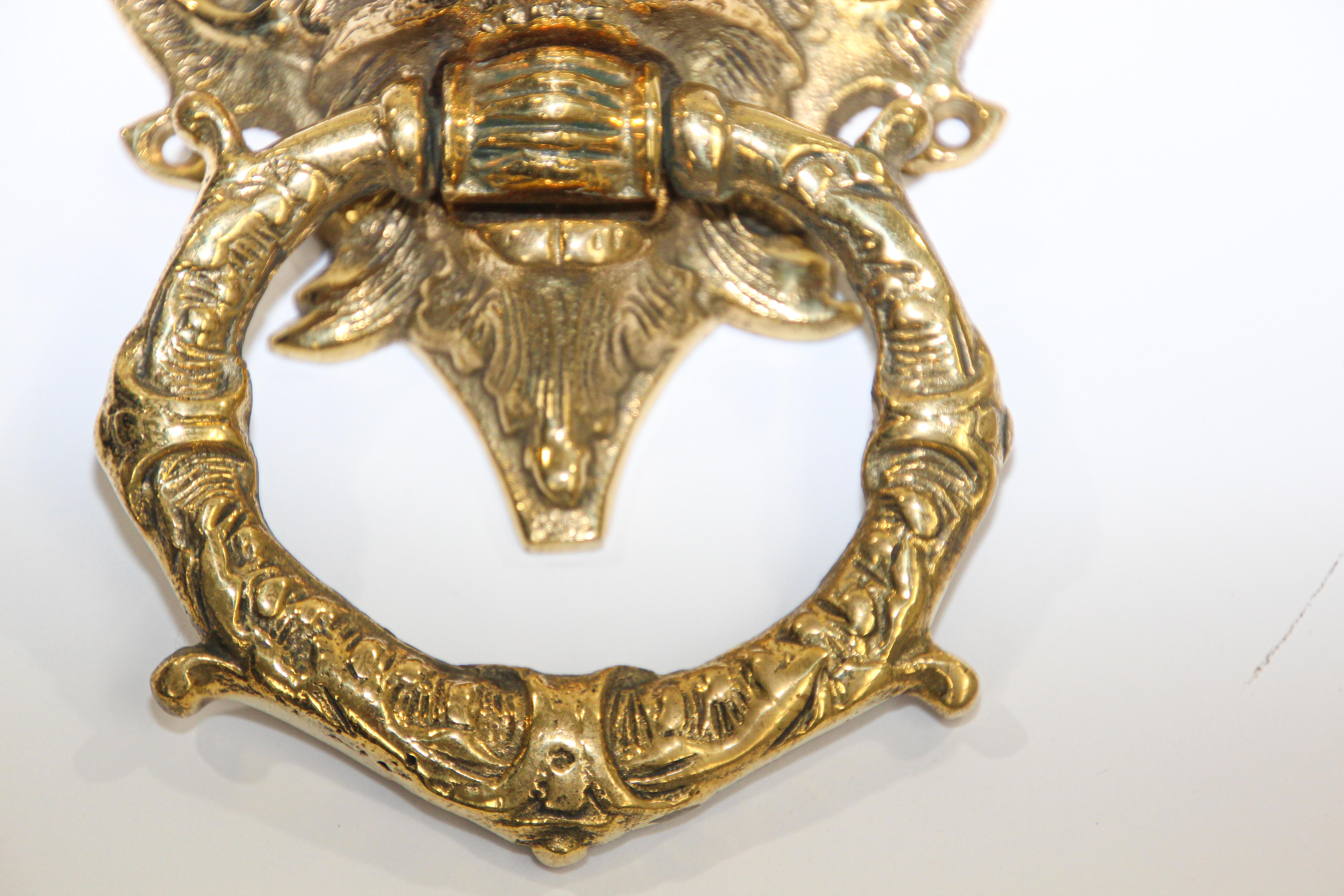 gothic door knocker