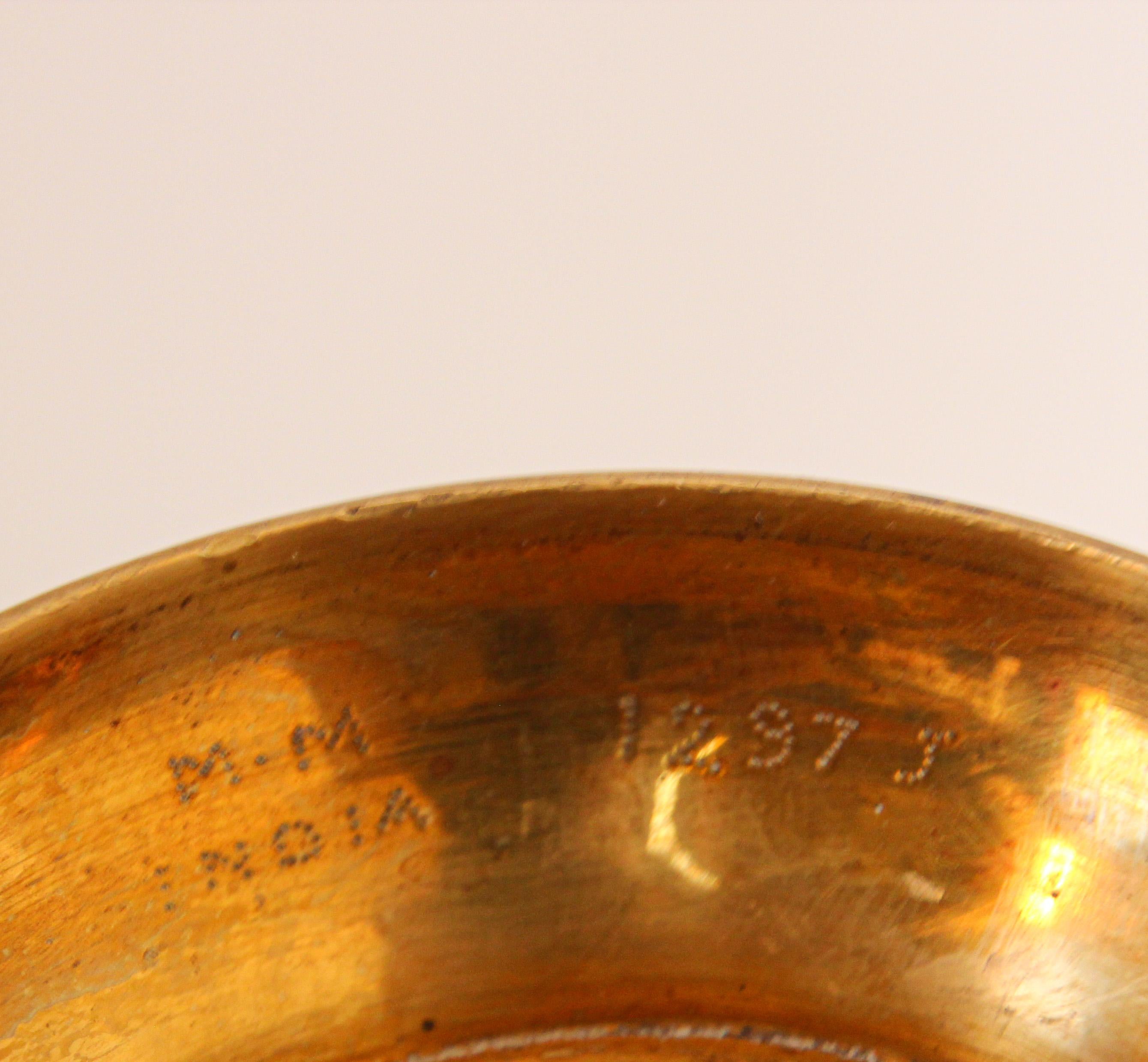 Indian Vintage Solid Brass Vase from India