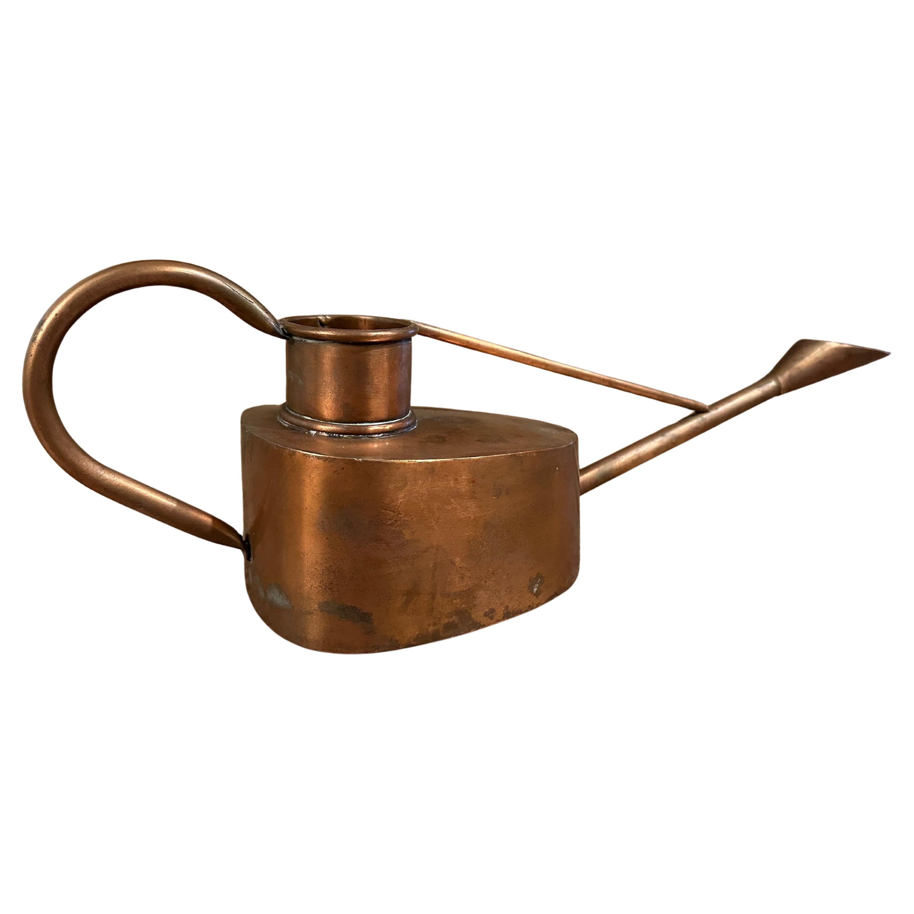 Vintage Solid Copper Long-Reach Watering Can von Haws of England (Moderne der Mitte des Jahrhunderts) im Angebot